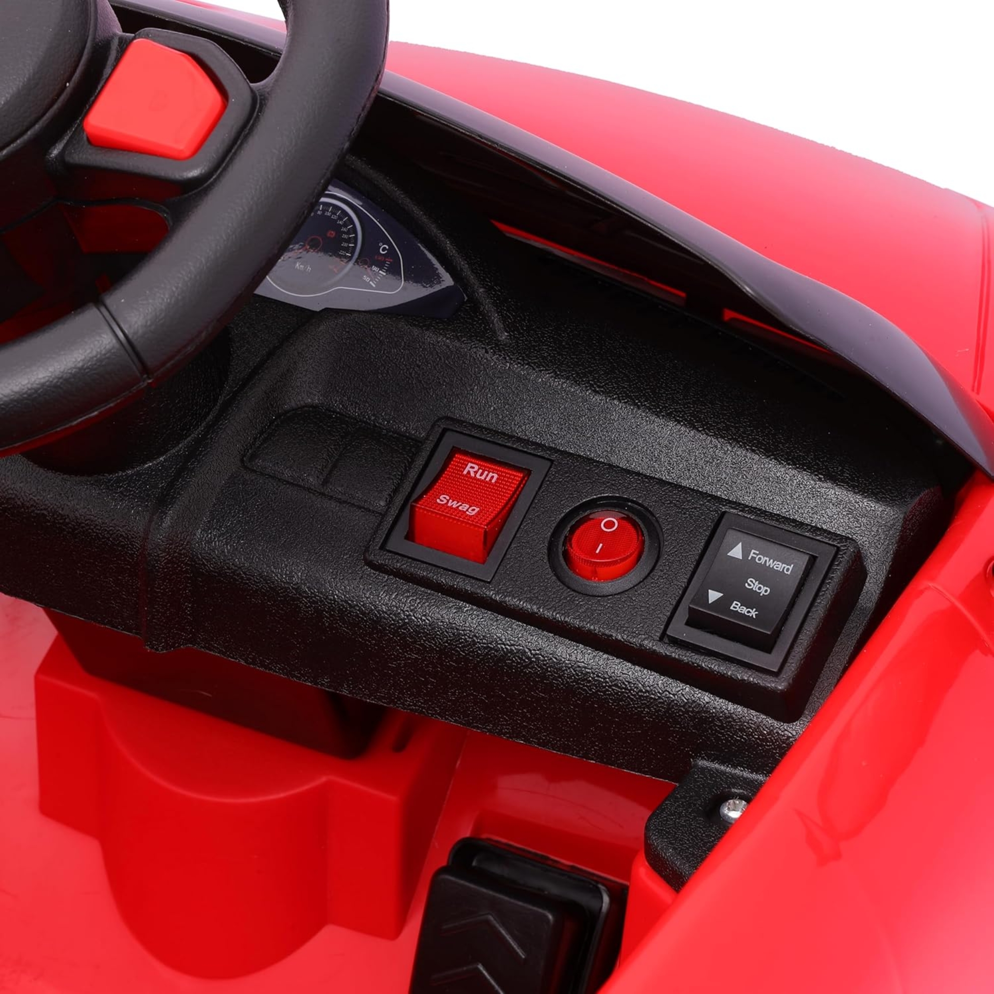 Carro Elétrico Compact Vermelho 6V C/R Zippy Toys - 11509
