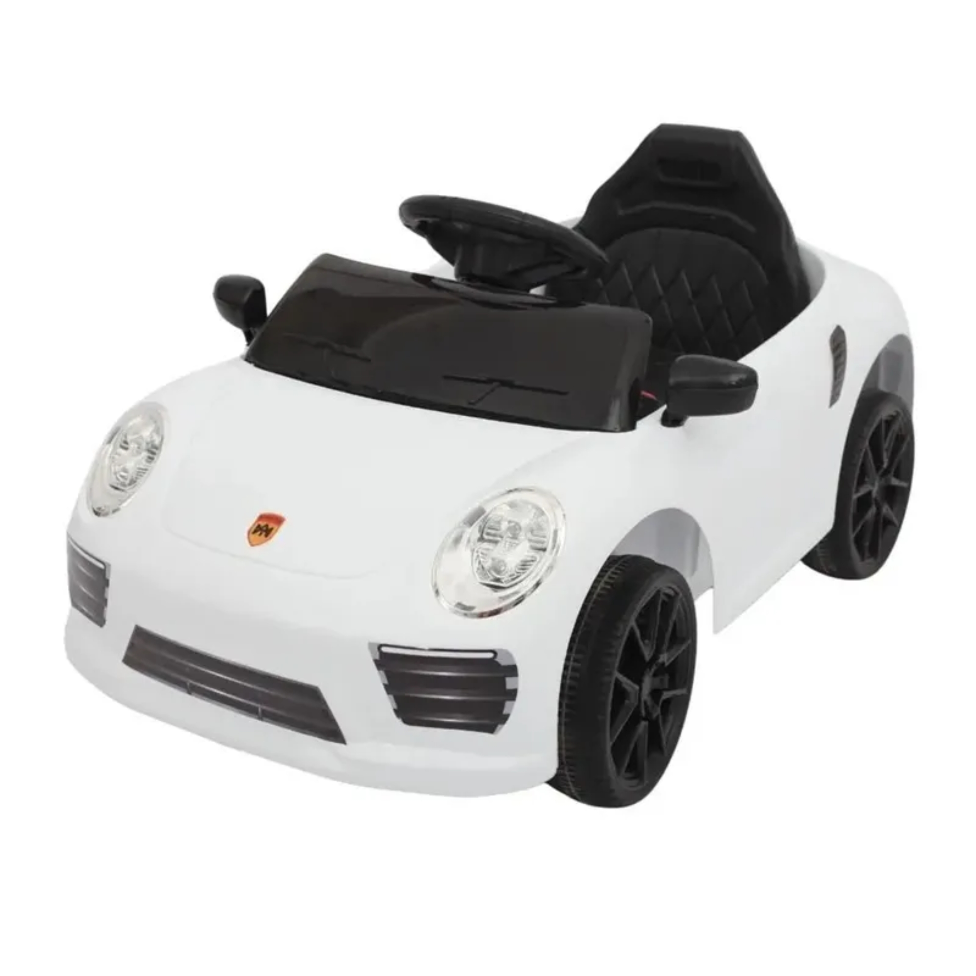 Carro Elétrico Compact Branco 6V C/R Zippy Toys - 11510