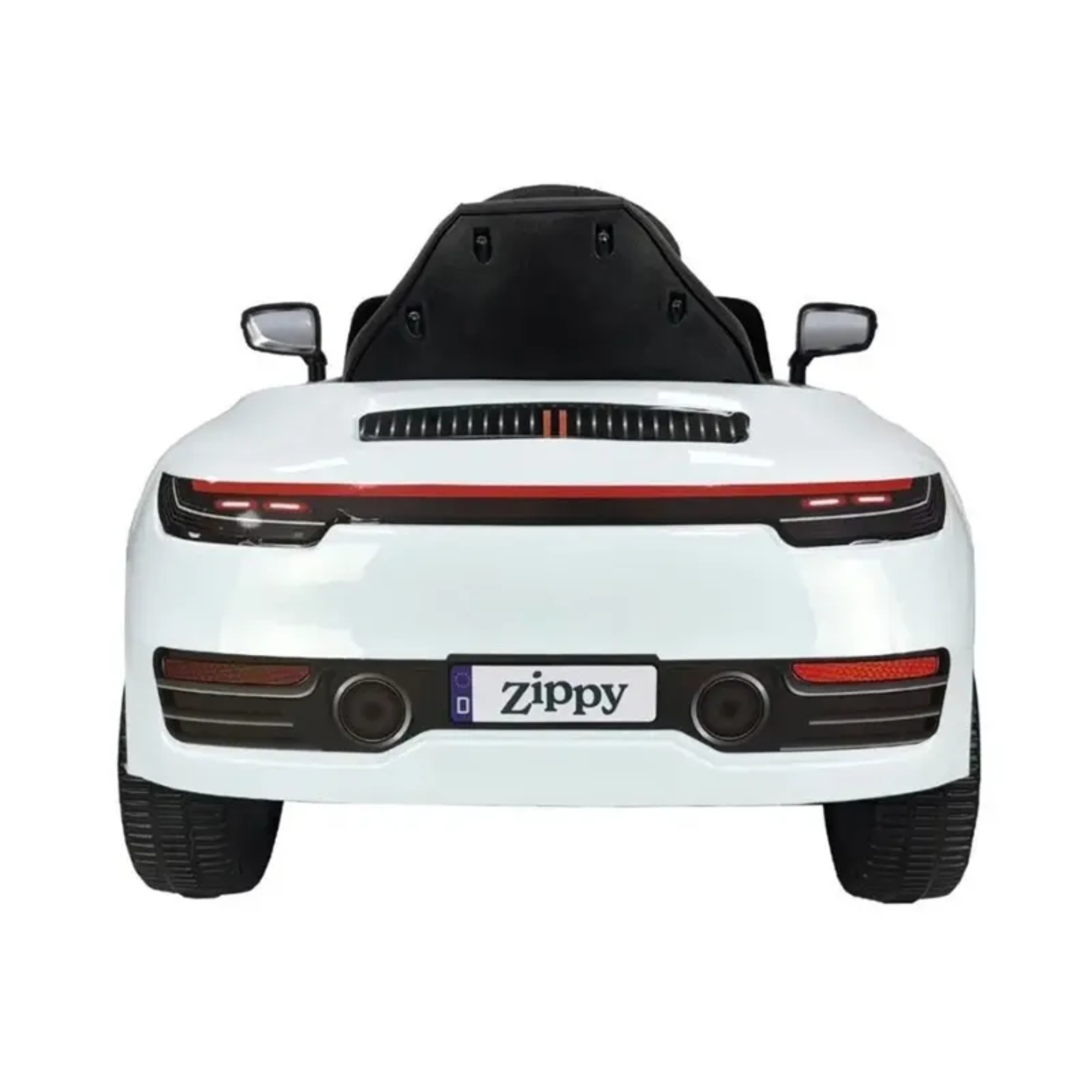 Carro Elétrico Compact Branco 6V C/R Zippy Toys - 11510