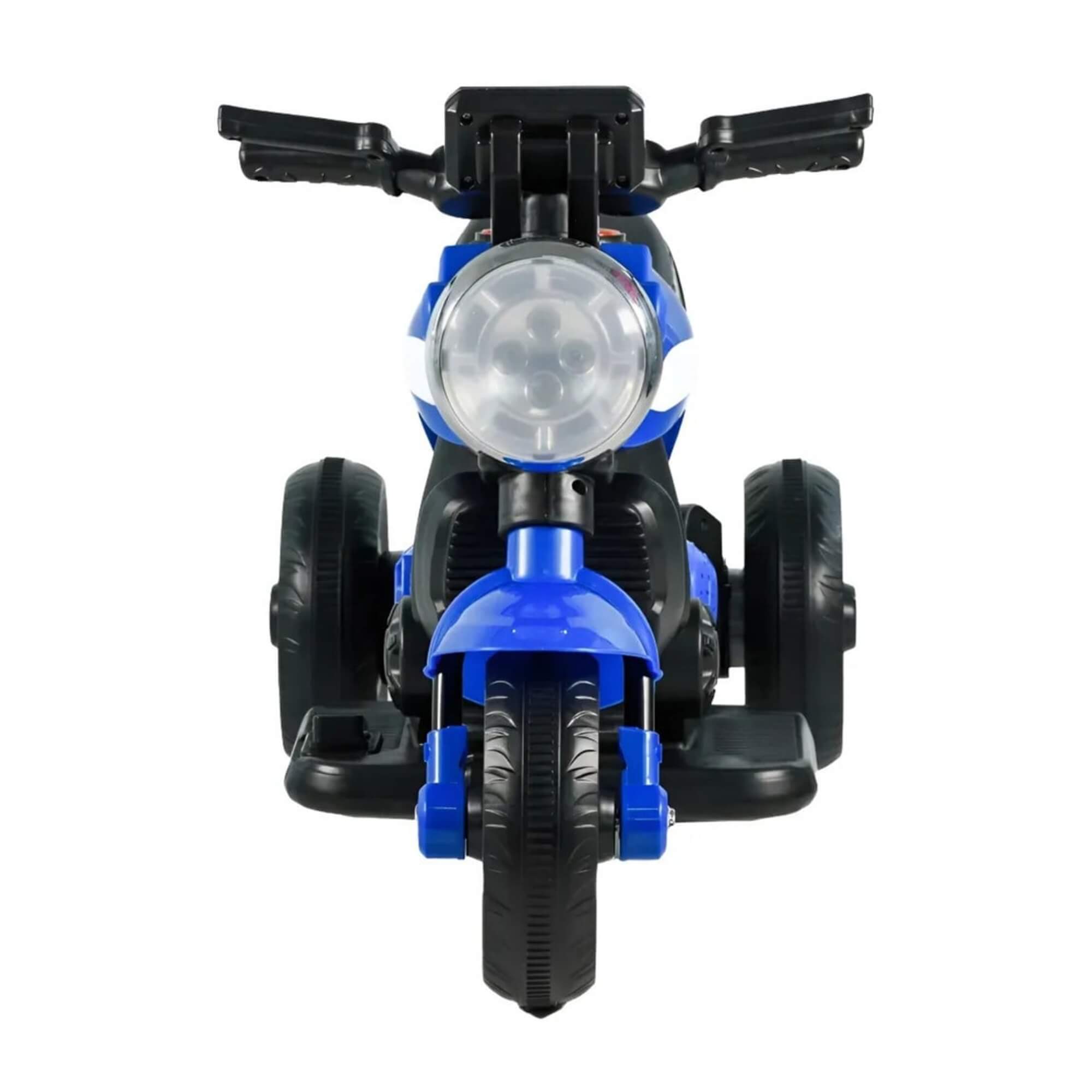 Moto Elétrica Infantil First Custom Azul com Luz e Som Zippy Toys - 11531