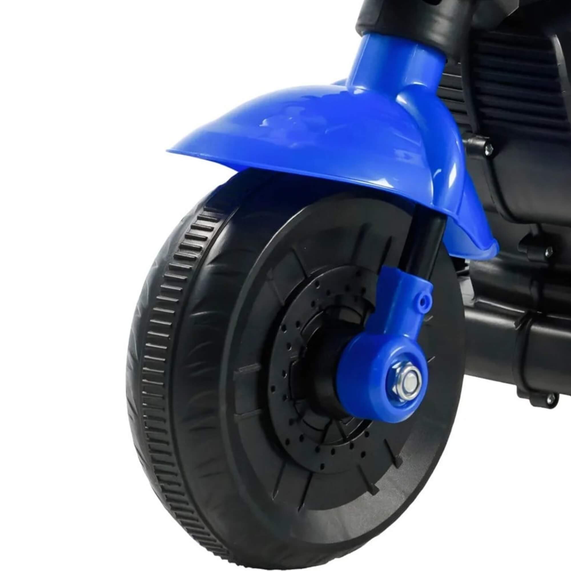 Moto Elétrica Infantil First Custom Azul com Luz e Som Zippy Toys - 11531