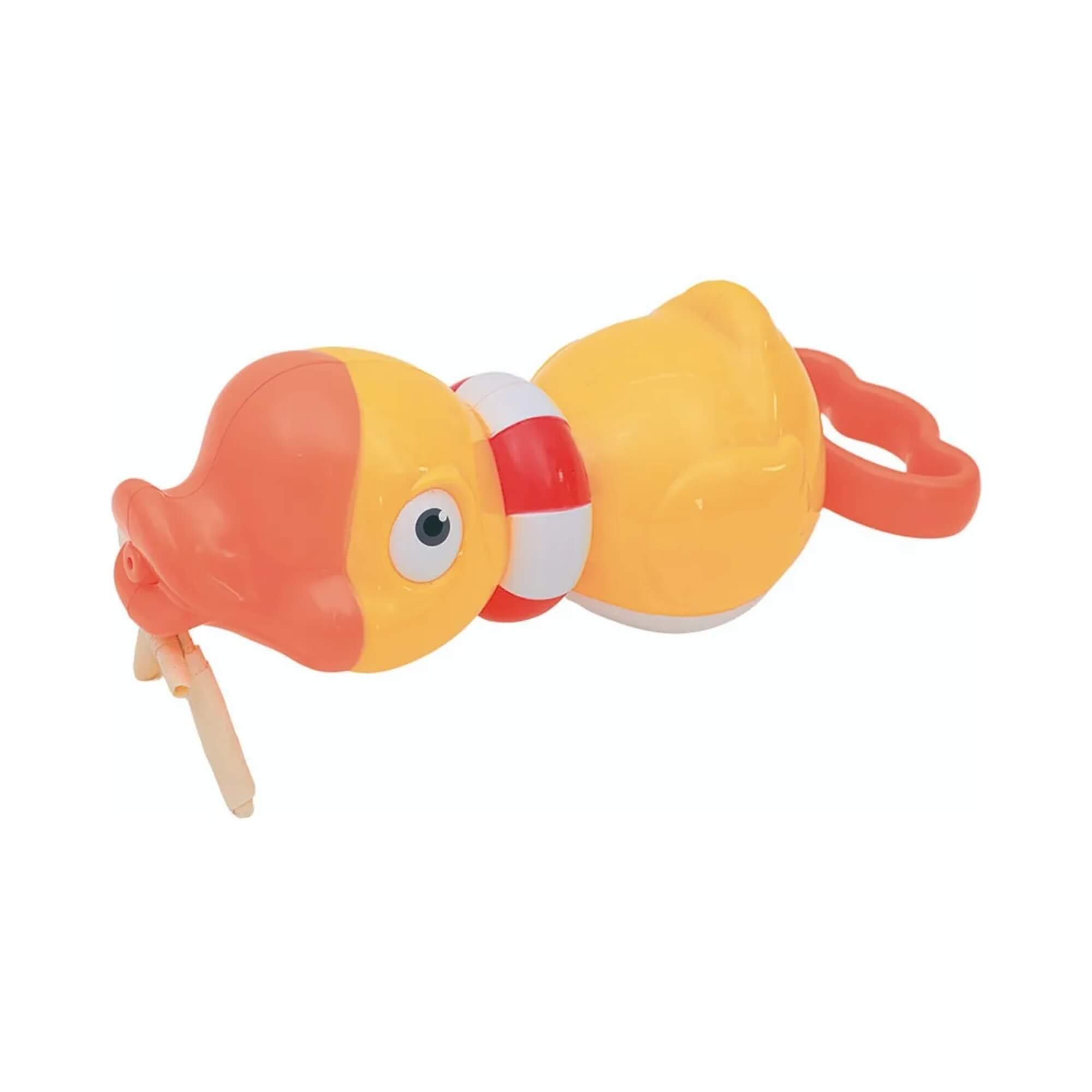 Brinquedo Infantil Patinho Lançador D'Água Hora do Banho 28cm Zippy Toys - 10352
