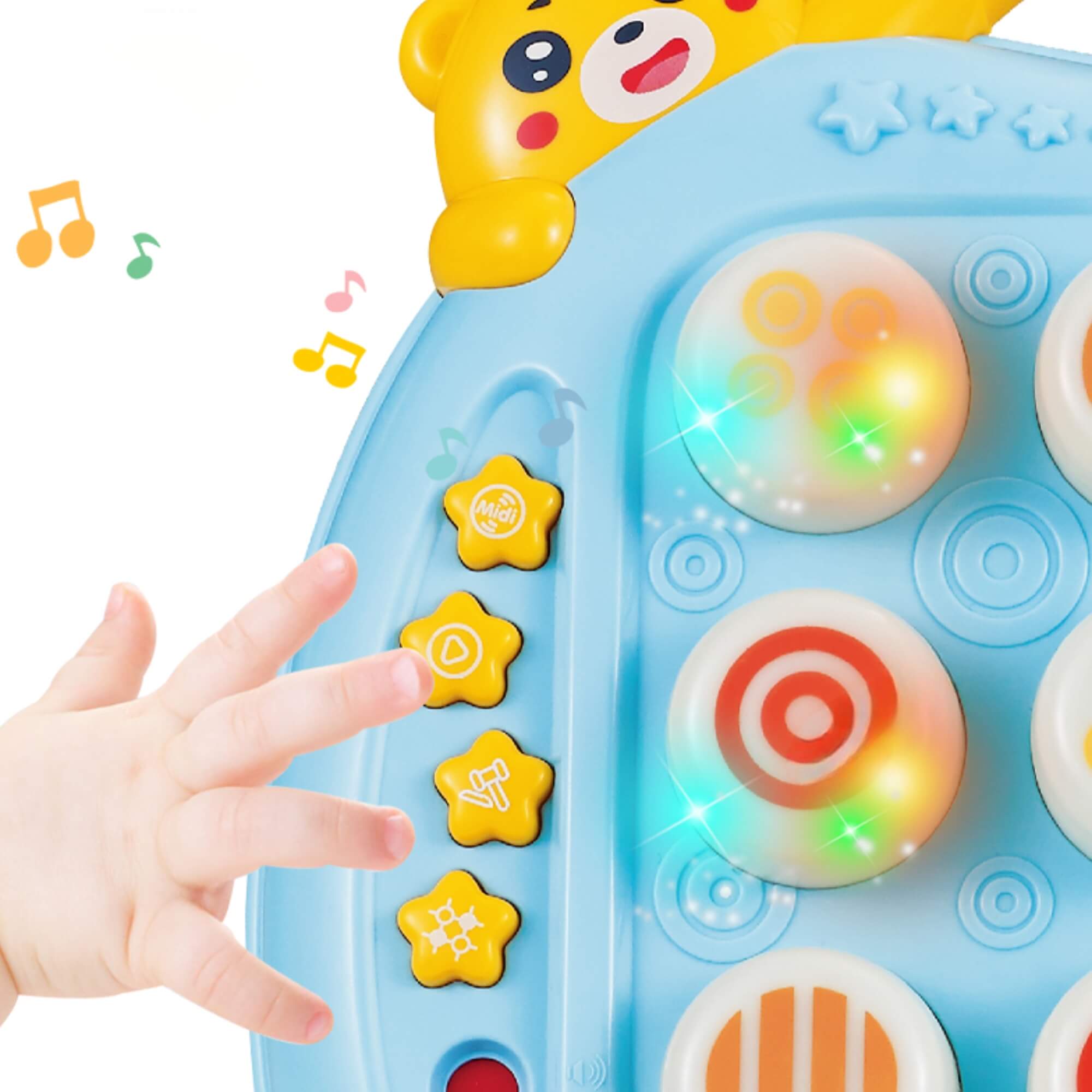 Brinquedo Infantil Game Interativo com Luz, Som e Música +12 Meses Zippy Toys - 11098