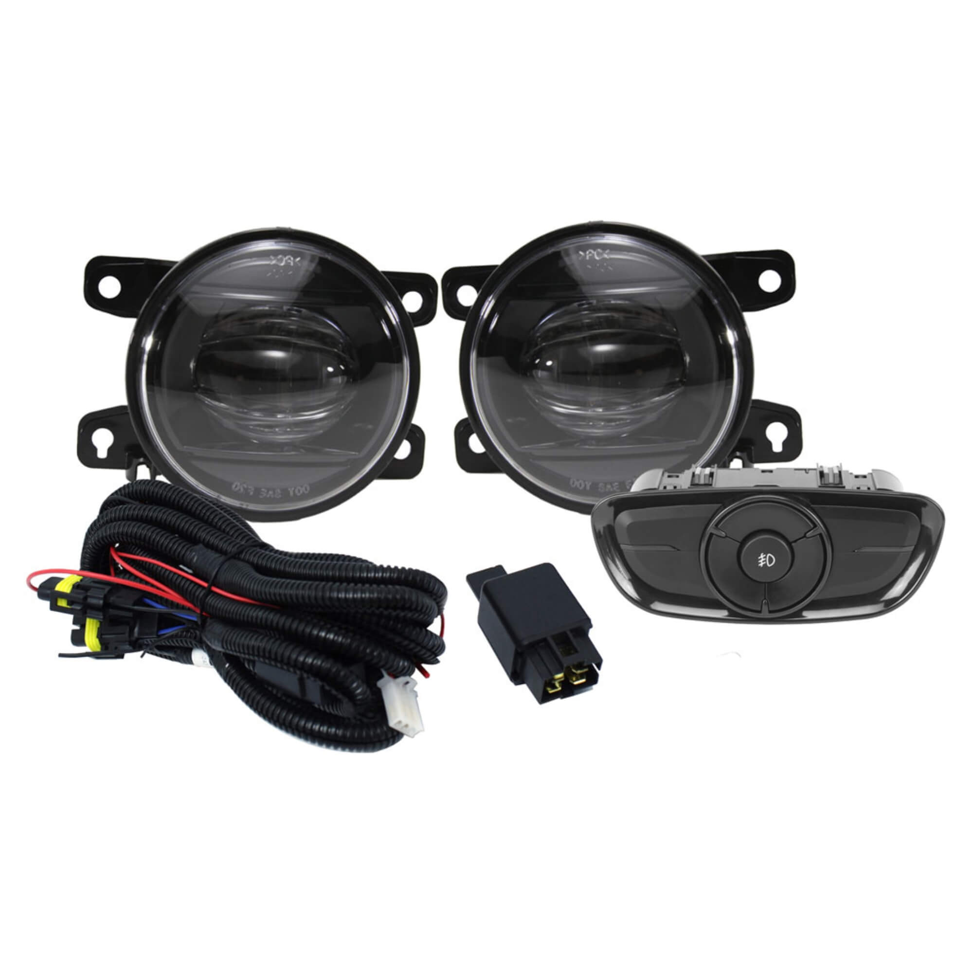 Kit Farol Argo/Cronos A partir de 2026 Full Led Botão Modelo Original Shocklight - SL-091710LED