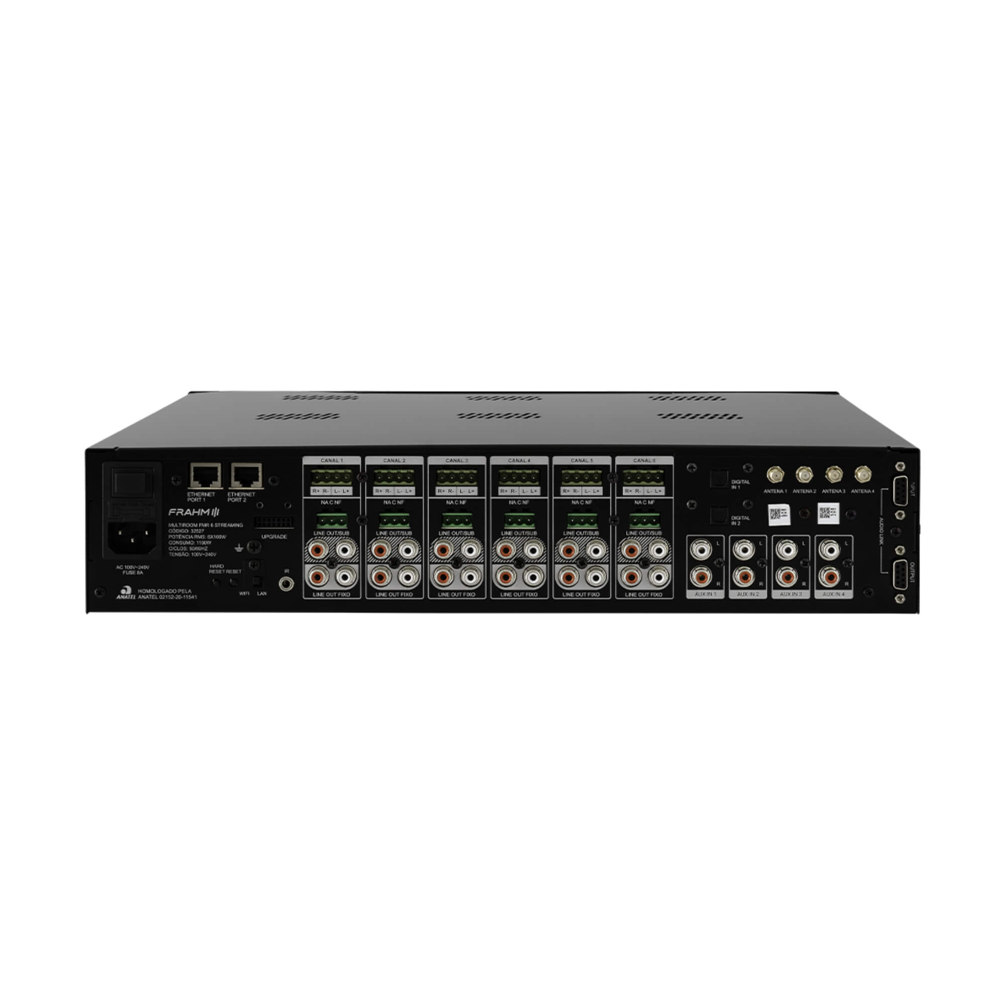 Multiroom FMR6-S Dual Streaming 6x160W RMS Frahm - 32527