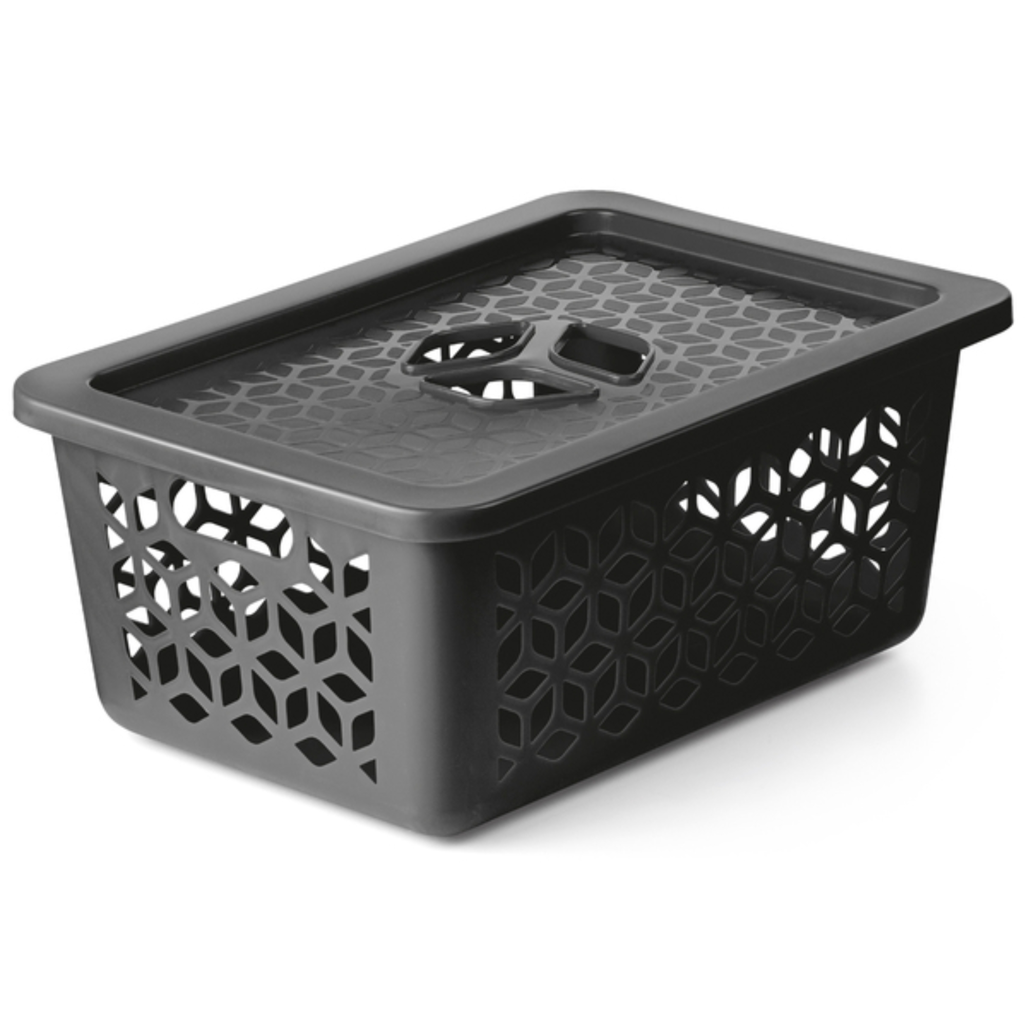 Cesto Organizador M 5 Litros Preto UZ Utilidades - UZ360