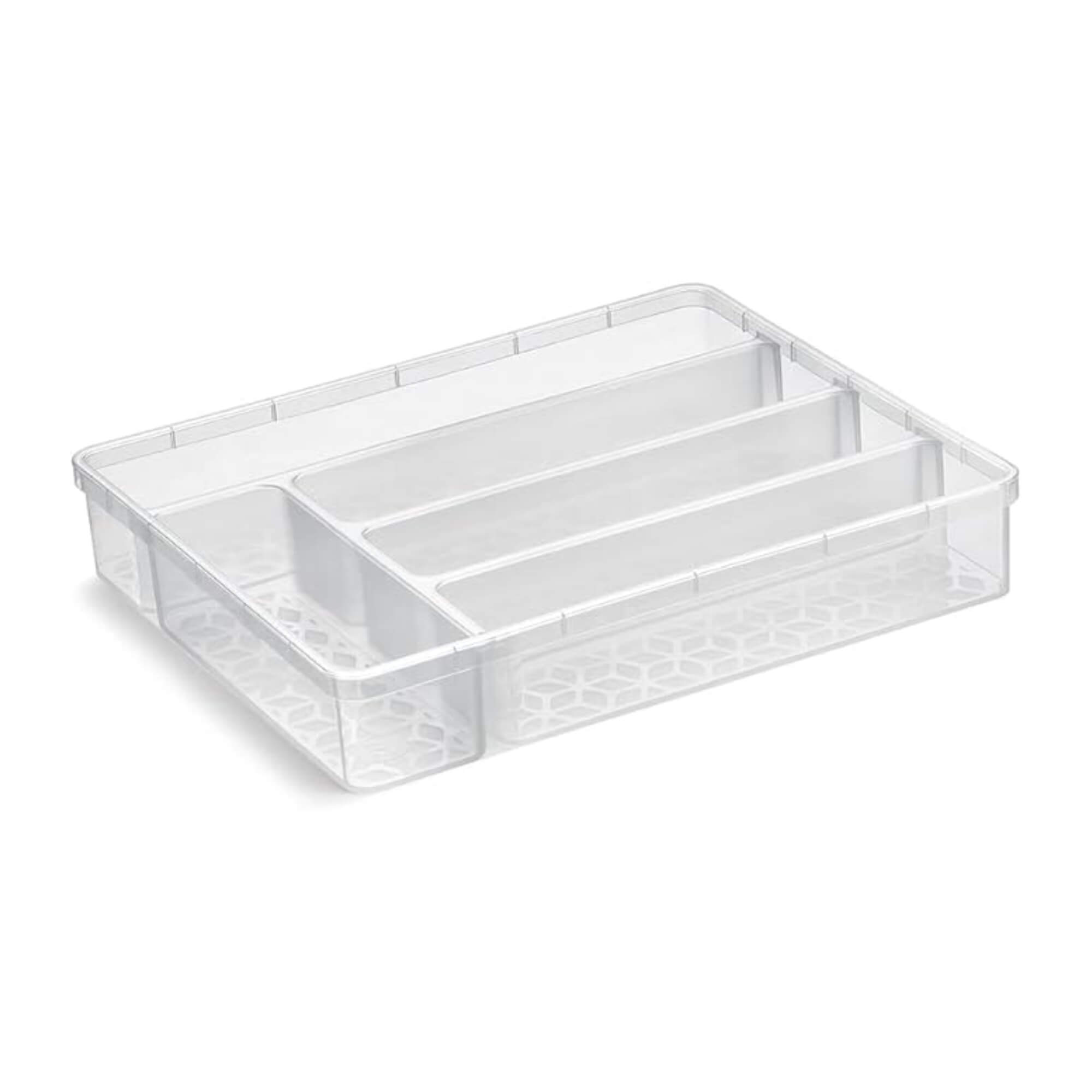 Organizador Multiuso sem Tampa Premium Transparente UZ Utilidades - UZ366-TR