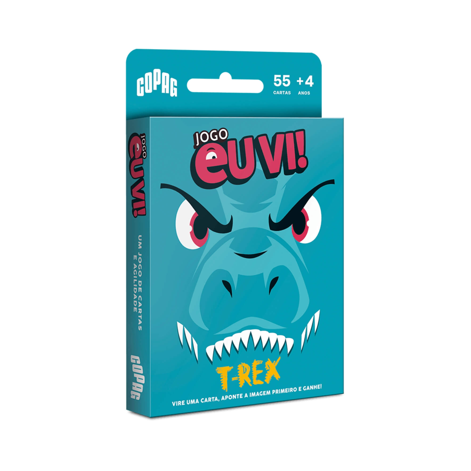 Jogo Eu Vi! T-Rex com 55 Cartas Copag - 36478