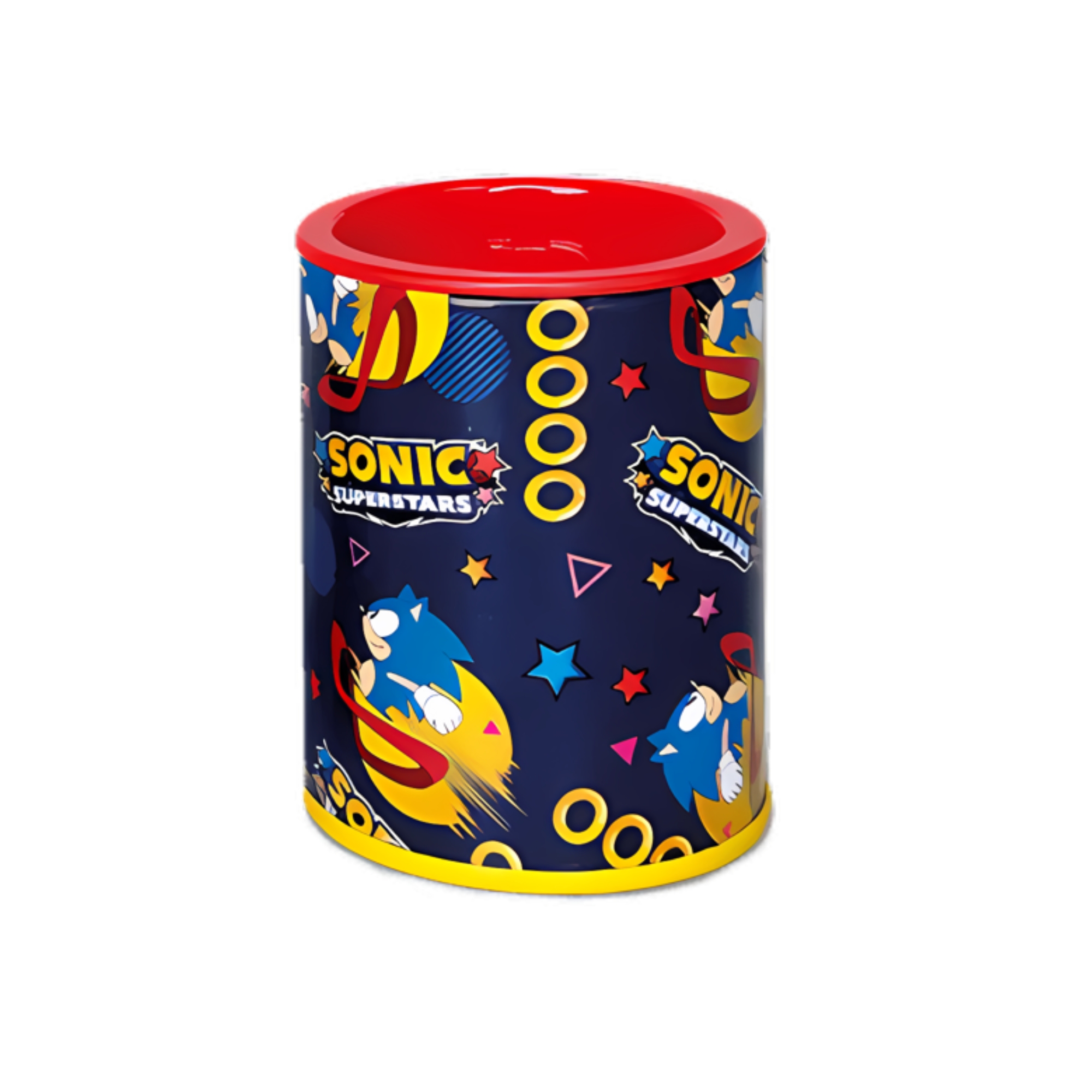 Apontador Latinha Corpo Metálico C/ Depósito 2 Furos Sonic Display C/12und Leo&Leo Leonora - 10552