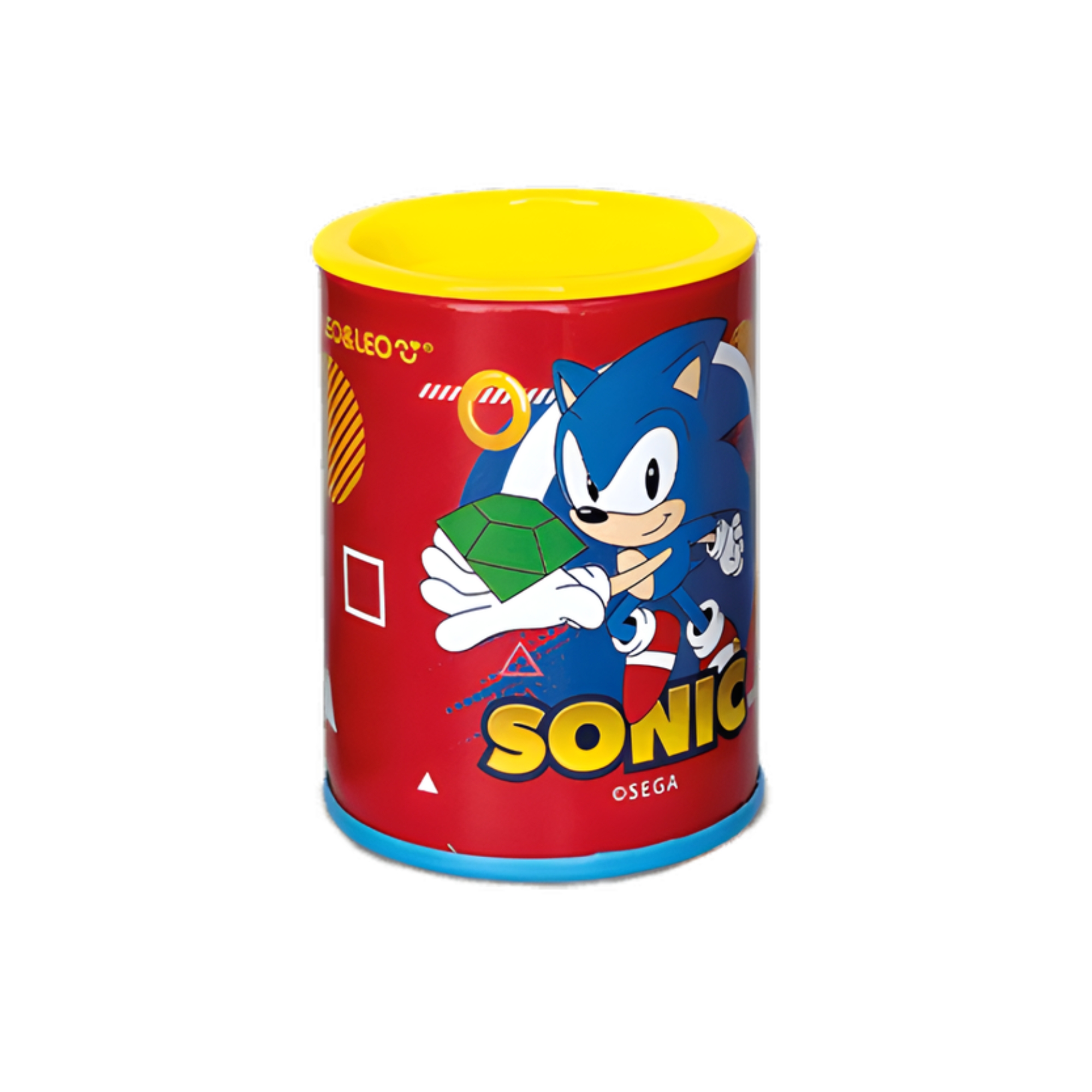 Apontador Latinha Corpo Metálico C/ Depósito 2 Furos Sonic Display C/12und Leo&Leo Leonora - 10552