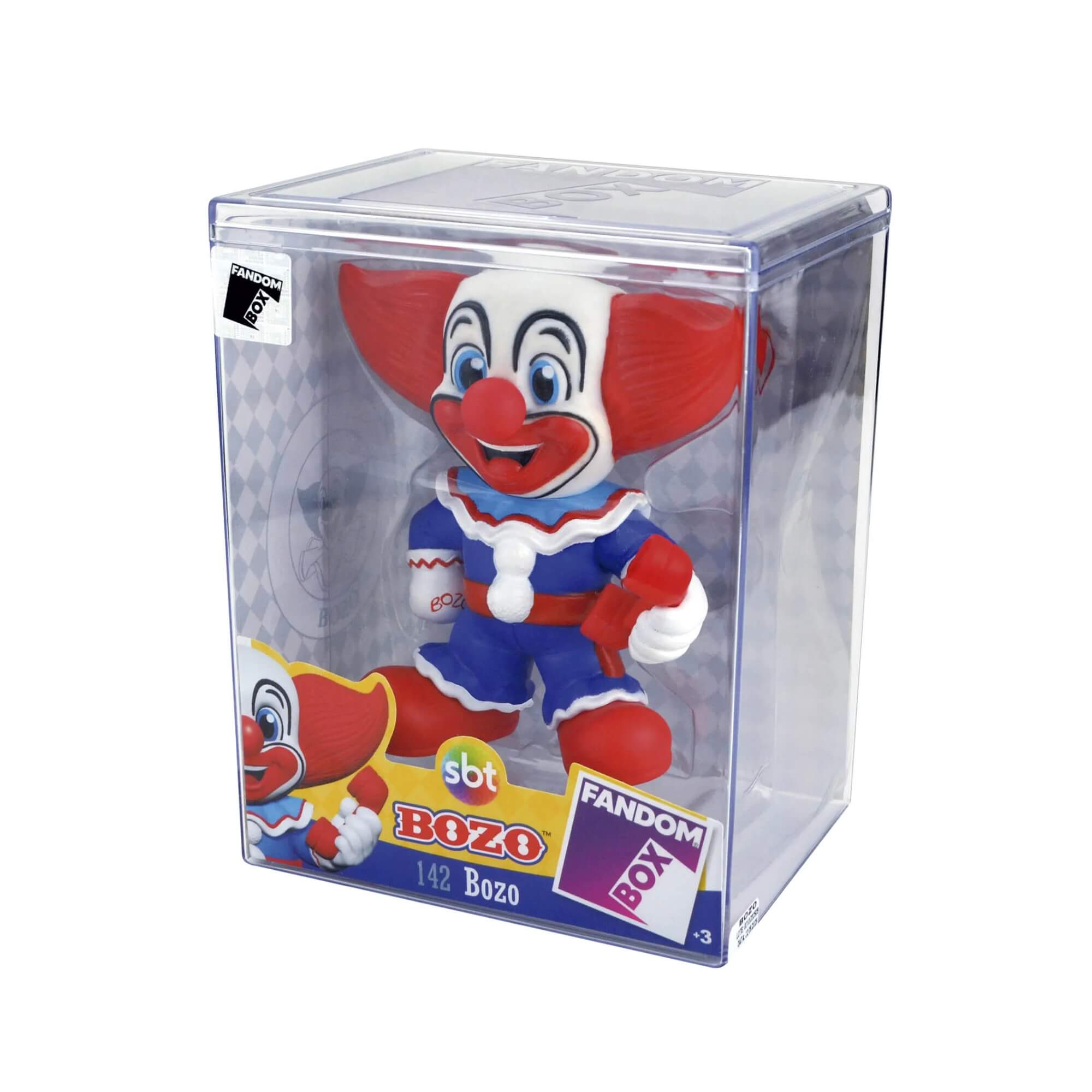 Fandom Box Bozo - Boneco Colecionável Material Vinil Atóxico Lider - 3521