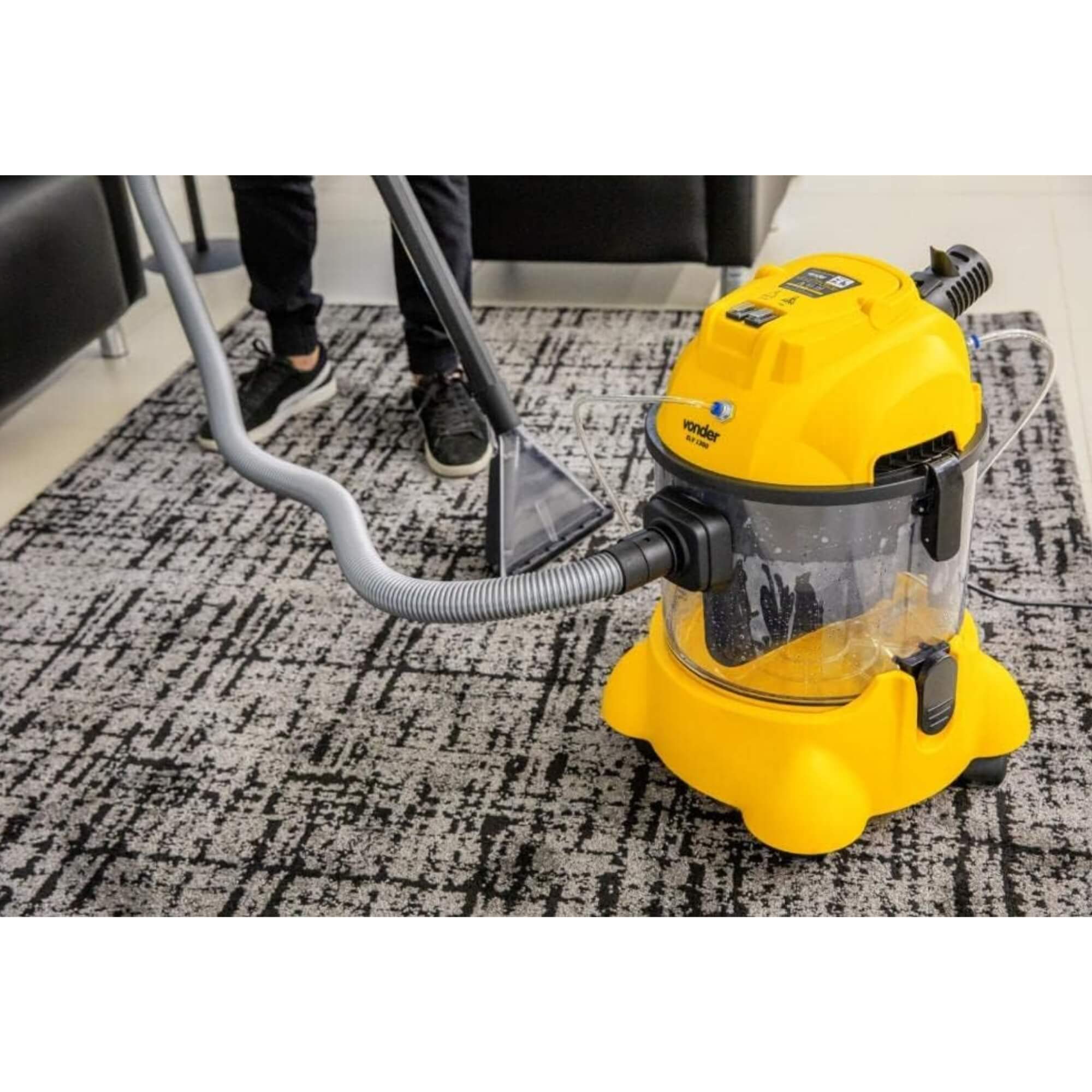 Extratora para Limpeza 220V 10 Litros 1300W ELV1300 Aspira Sólidos e Líquidos Vonder - 6864130220