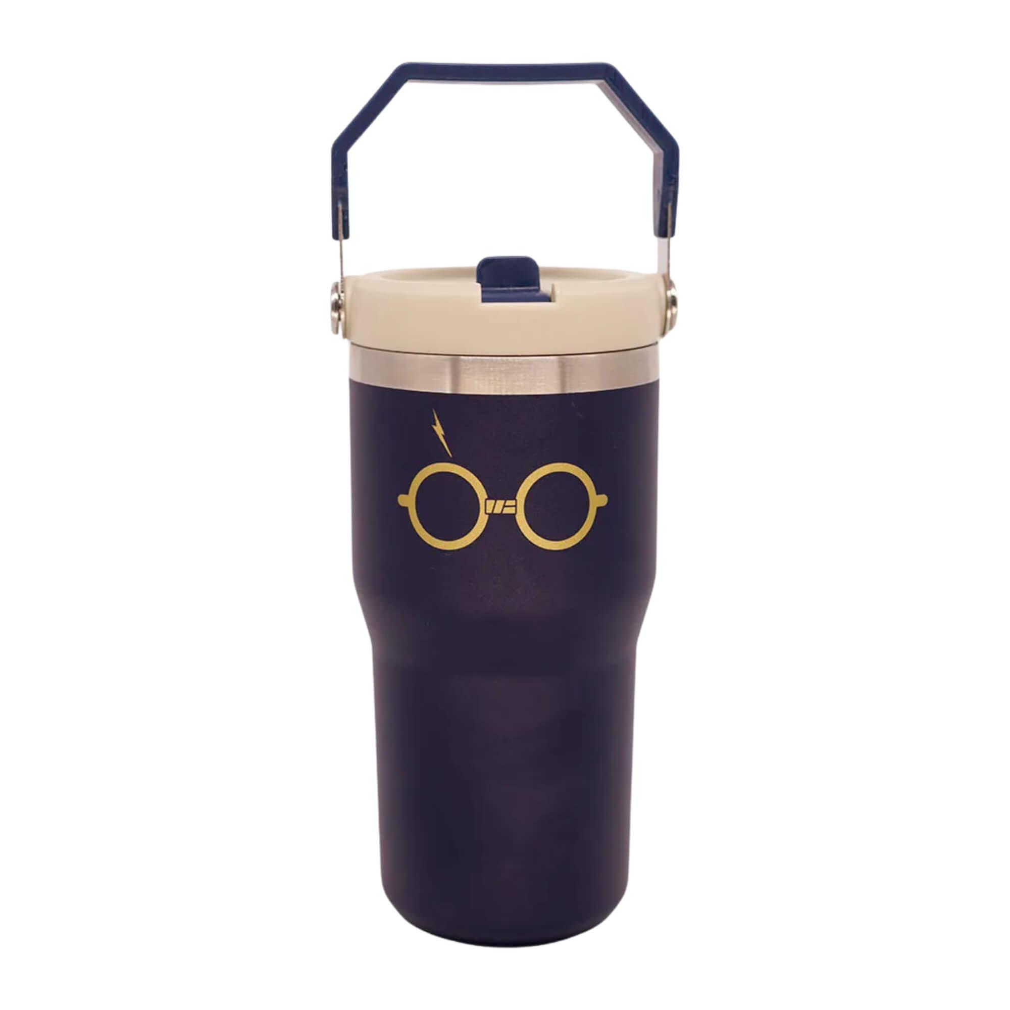 COMP Kit Harry Potter Hogwarts: Bolsa Térmica Lancheira Grande e Garrafa Inox Zona Criativa
