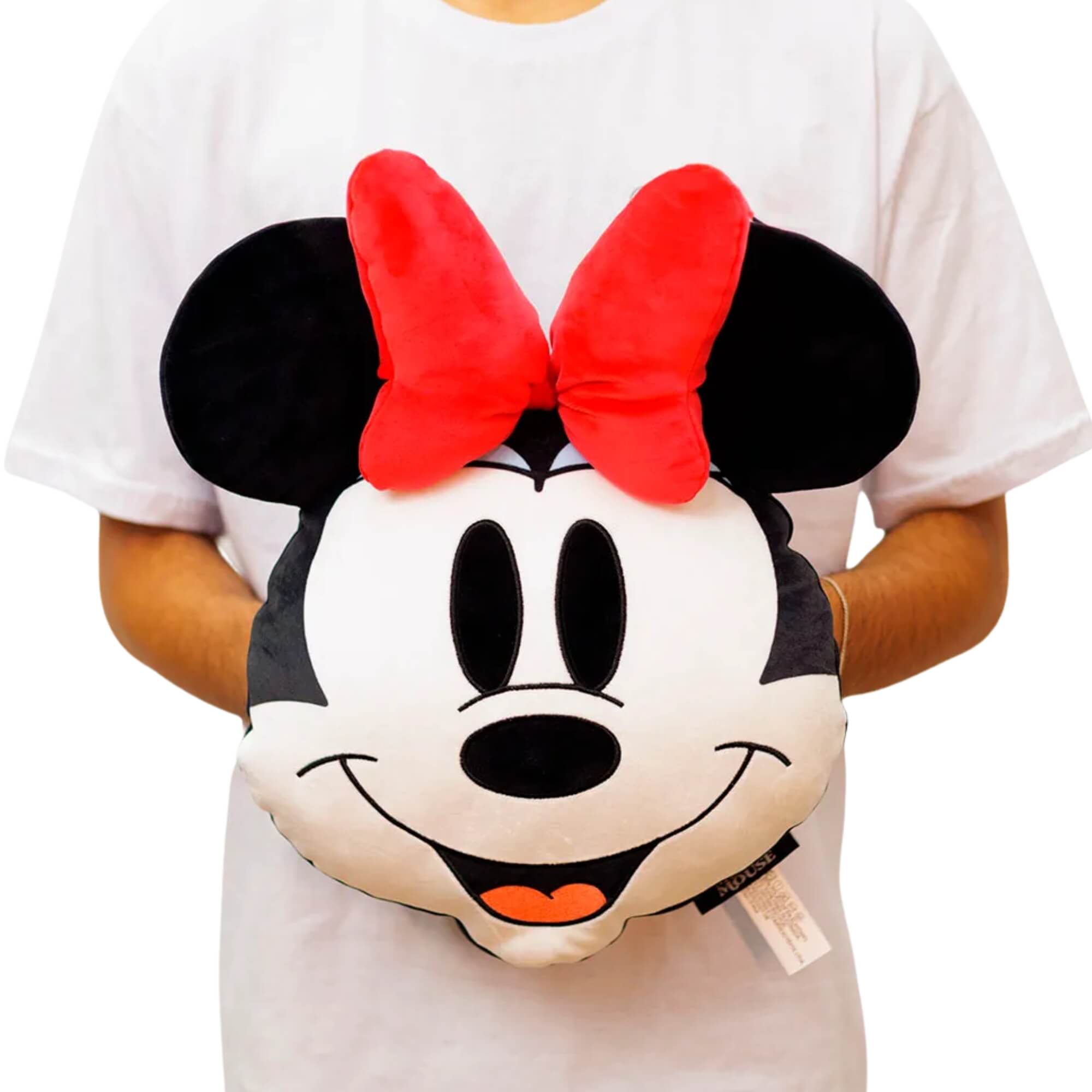 COMP Kit Dupla Disney: Almofadas Formato Huggy Mickey e Minnie Mouse Zona Criativa
