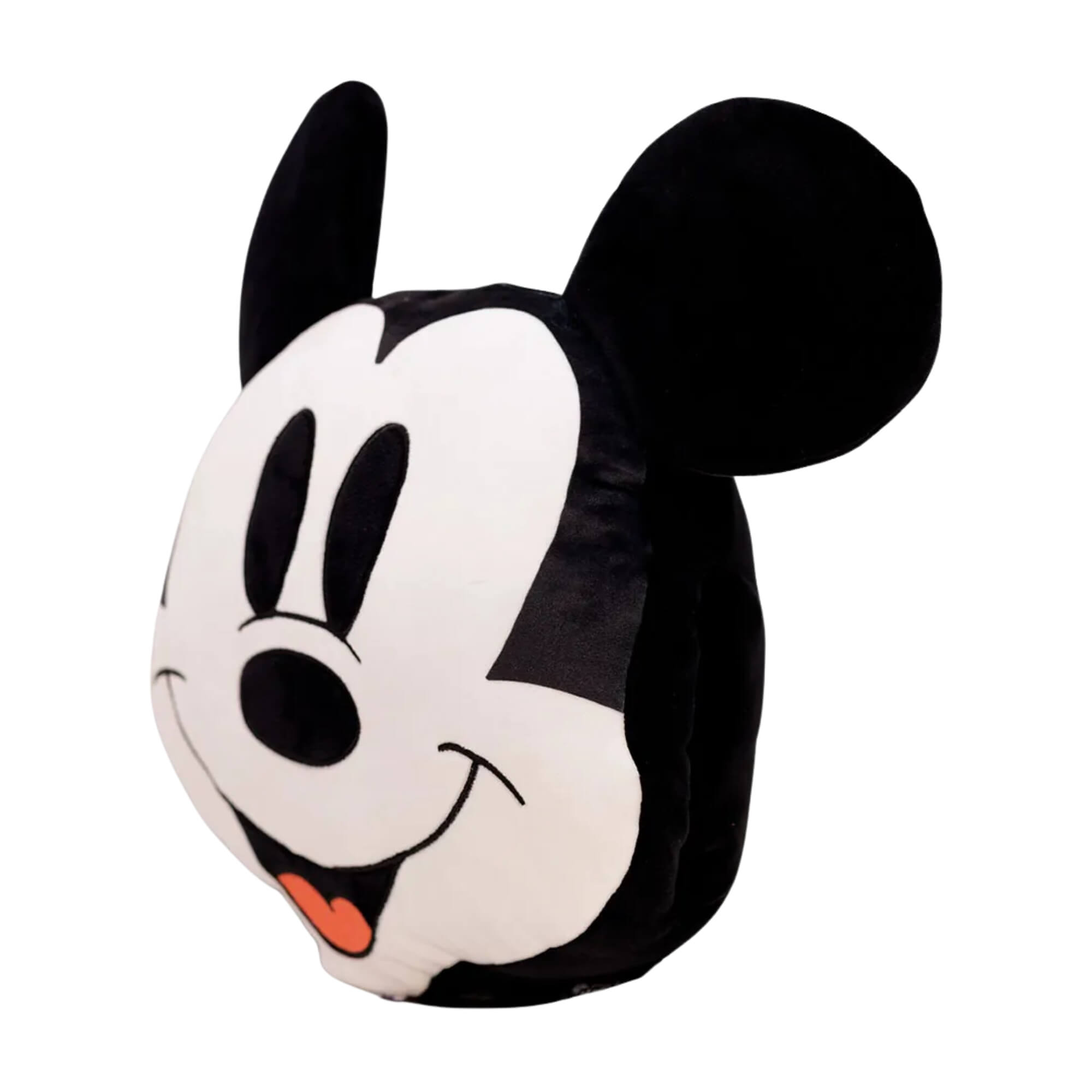 COMP Kit Mickey Mouse Disney: Almofada Huggy + Copo Térmico 650ml Tumbler Hanger Zona Criativa