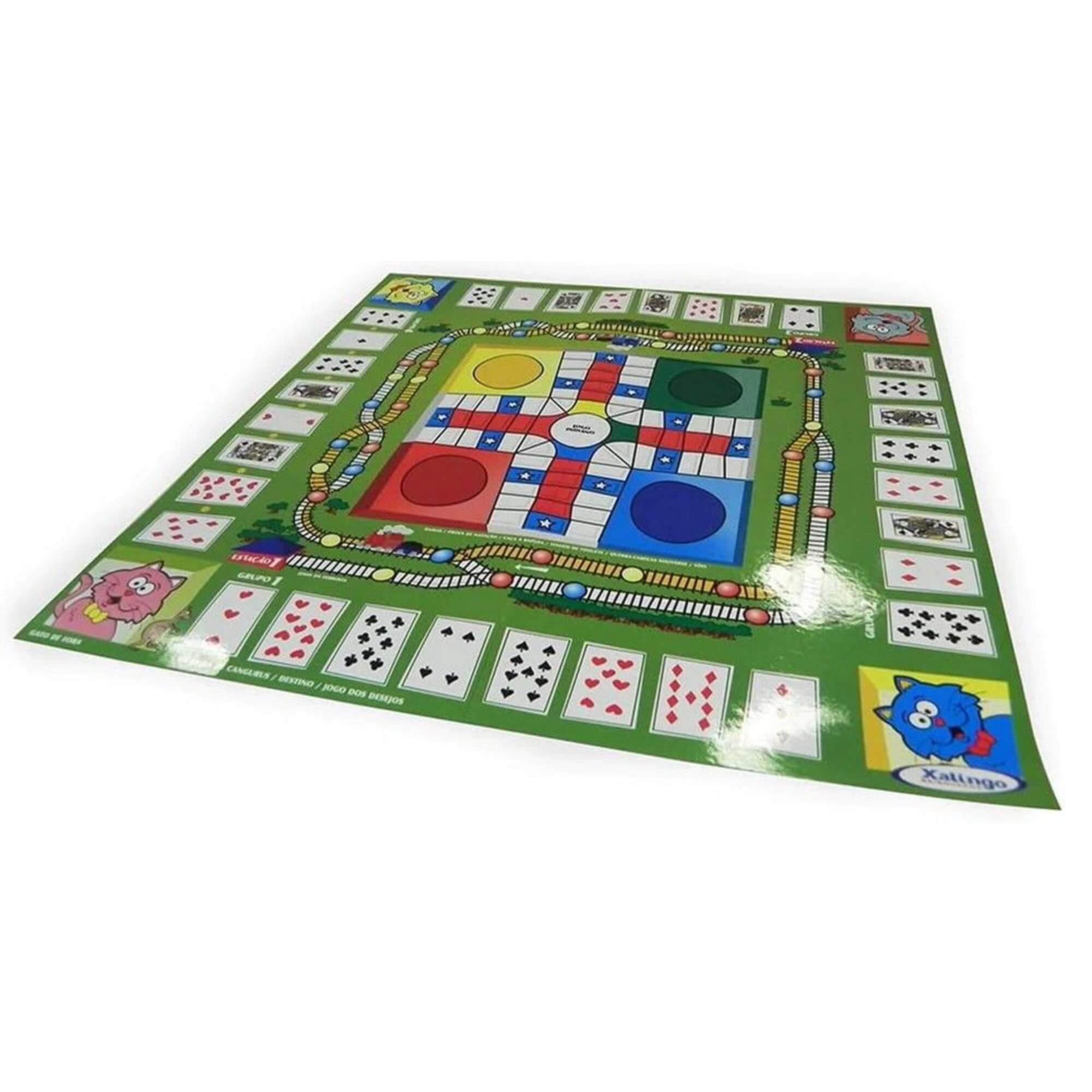 Jogo de Tabuleiro Raciocínio em Equipe 18 Jogos 2 Tabuleiros e 36 Peças Xalingo - 65587