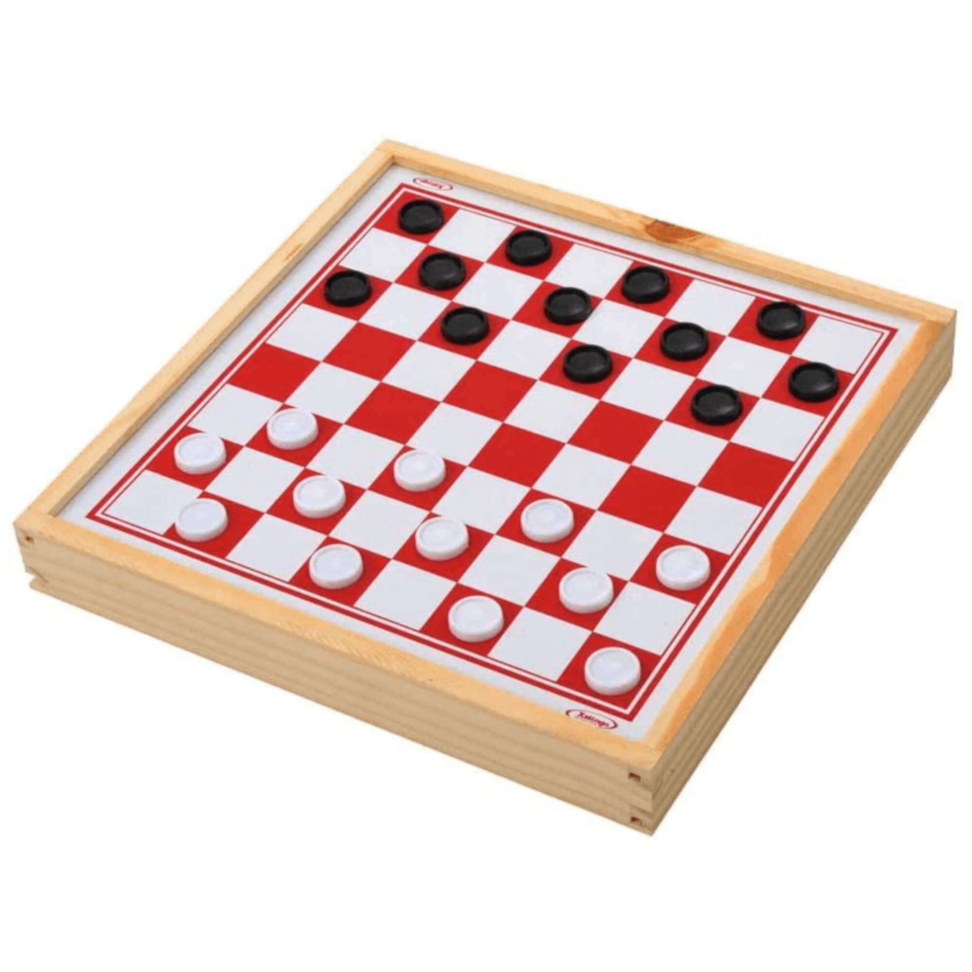 Jogo 5 em 1 Ludo, Dama, Trilha, Dominó e Loto Xalingo - 65598