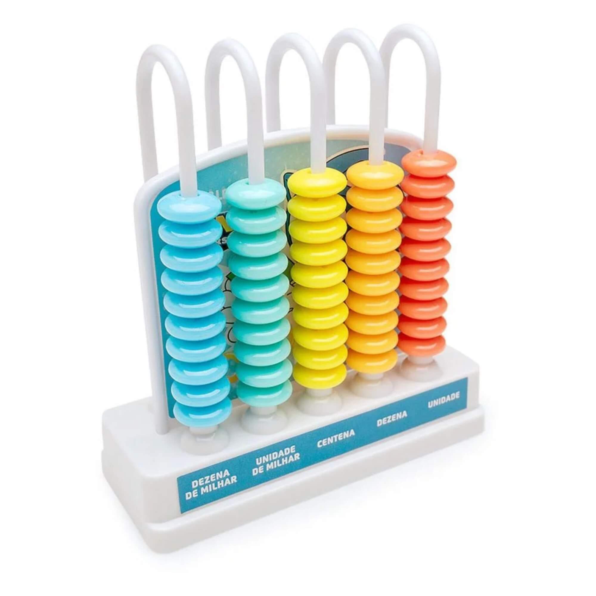 COMP Kit Educativo Sonic: Livro 3D Aprendendo a Contar + Contador Ábaco Leonora