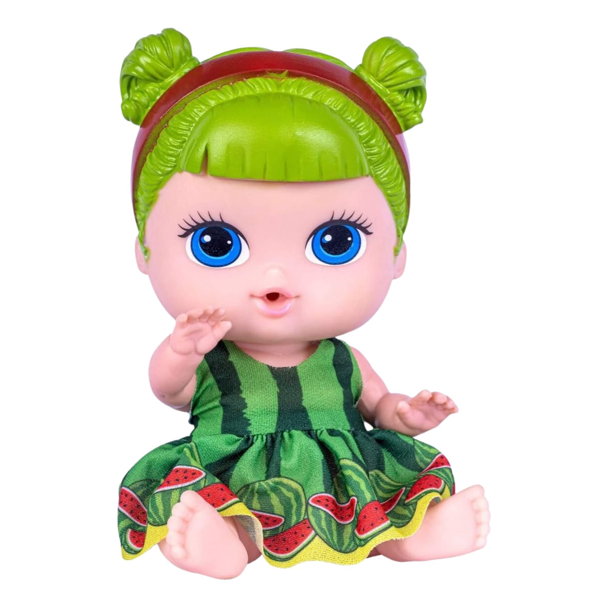 COMP Kit Bonecas Coleção Frutinhas Cotiplás: Melancia + Abacaxi