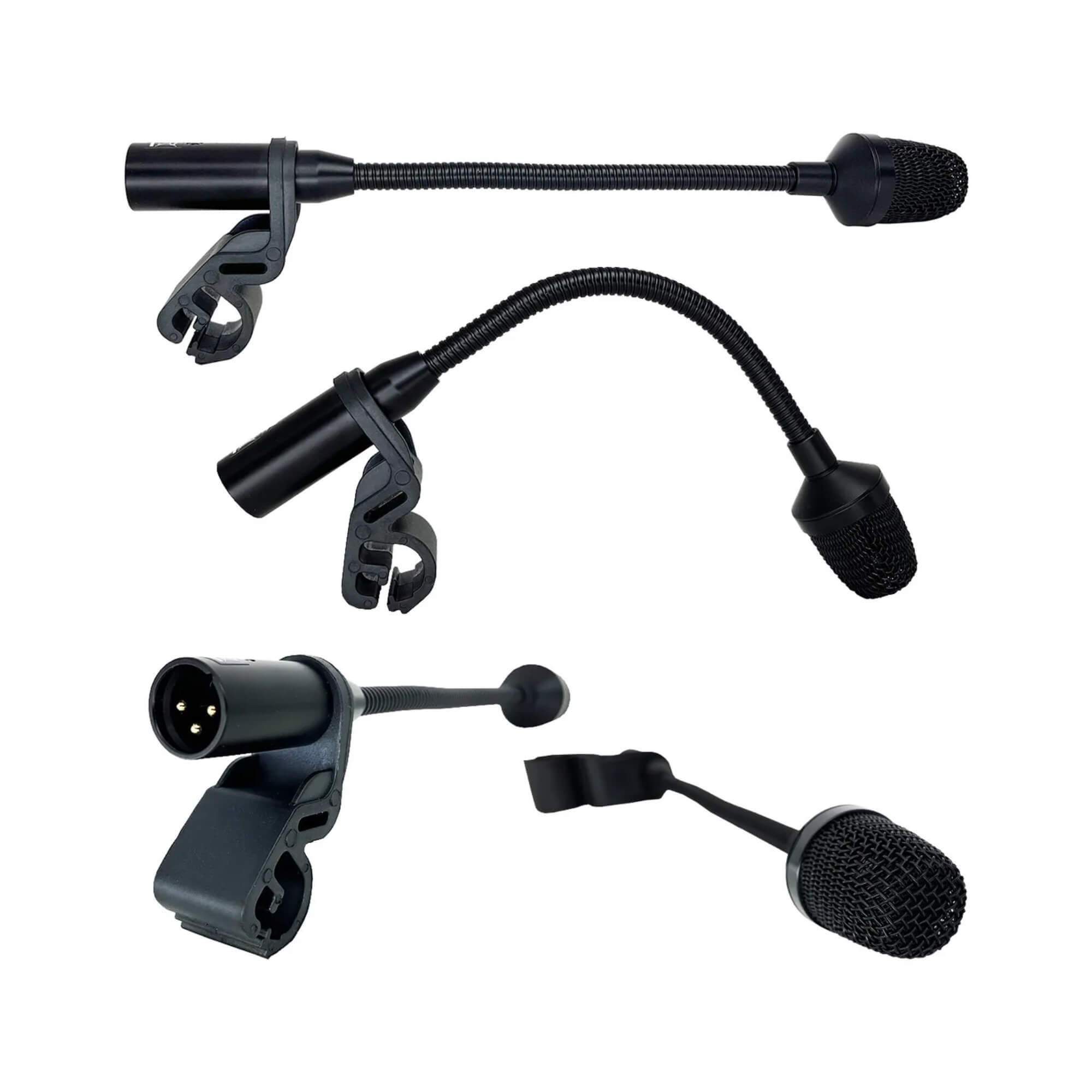 Kit Microfone Bateria Ldm700 Maleta de Metal 7 Peças Cor Preto Leson - 2AM002309