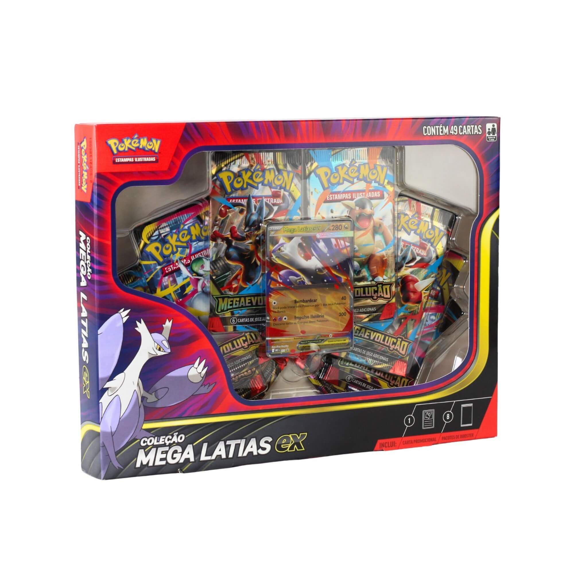 Box Pokemon Coleção Mega Latias Ex Copag - 35862