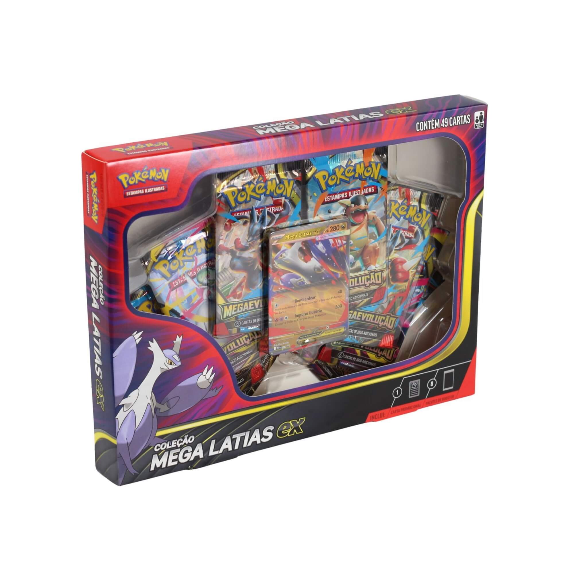 Box Pokemon Coleção Mega Latias Ex Copag - 35862