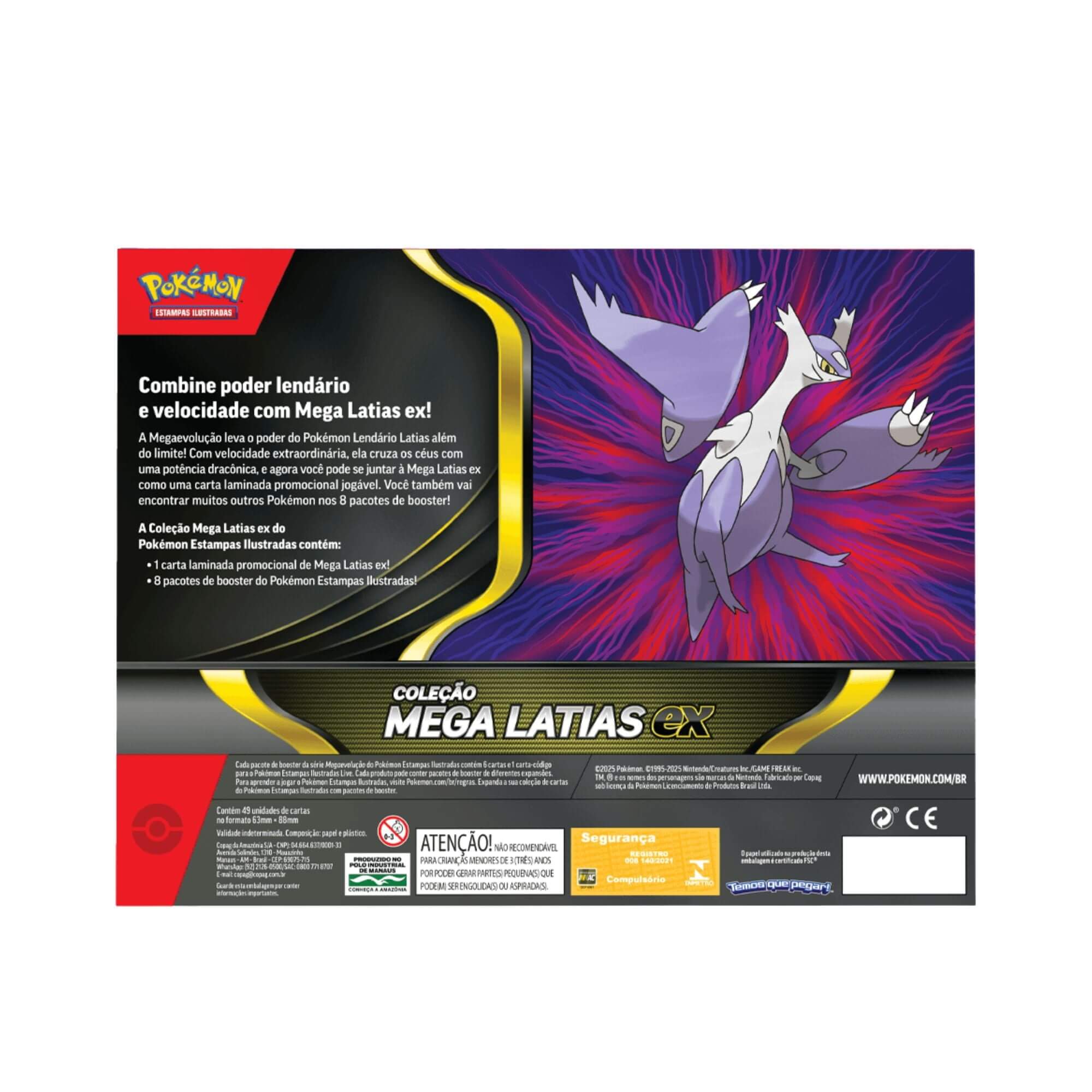 Box Pokemon Coleção Mega Latias Ex Copag - 35862