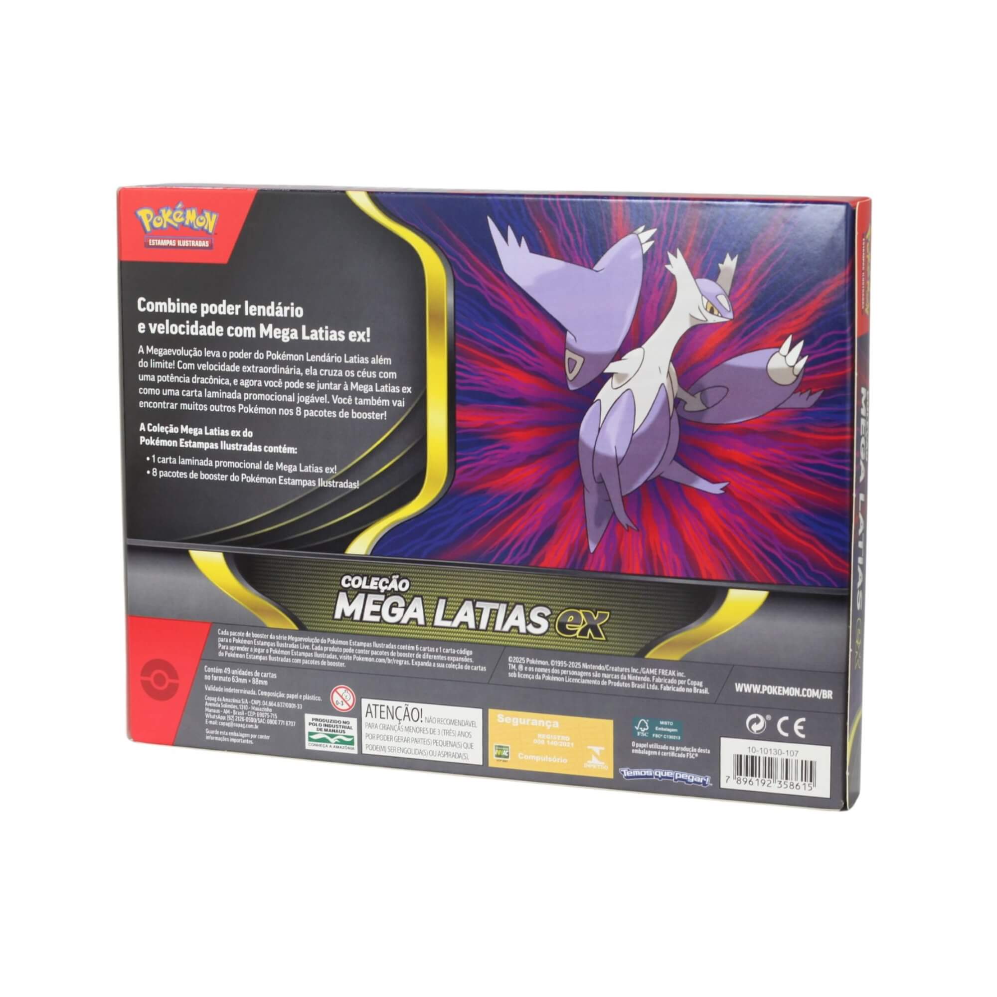 Box Pokemon Coleção Mega Latias Ex Copag - 35862