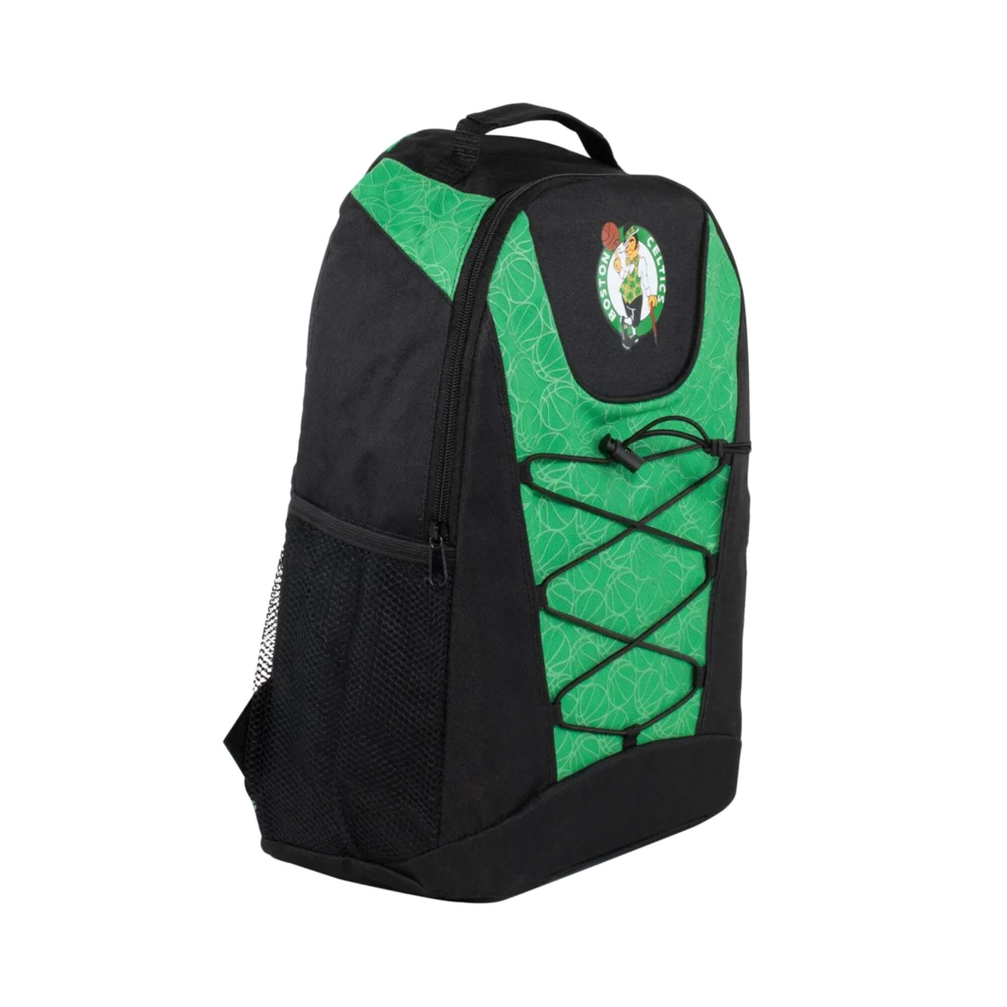 COMP Kit NBA: Mochila Bungee com Elástico Boston Celtics 21L + 5 Surprise Ballers (Sortido)