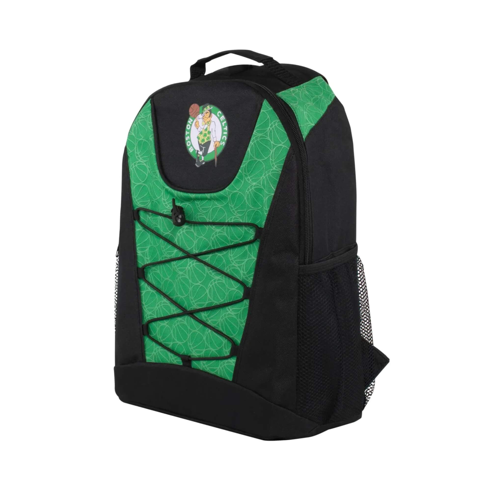COMP Kit NBA: Mochila Bungee com Elástico Boston Celtics 21L + 5 Surprise Ballers (Sortido)