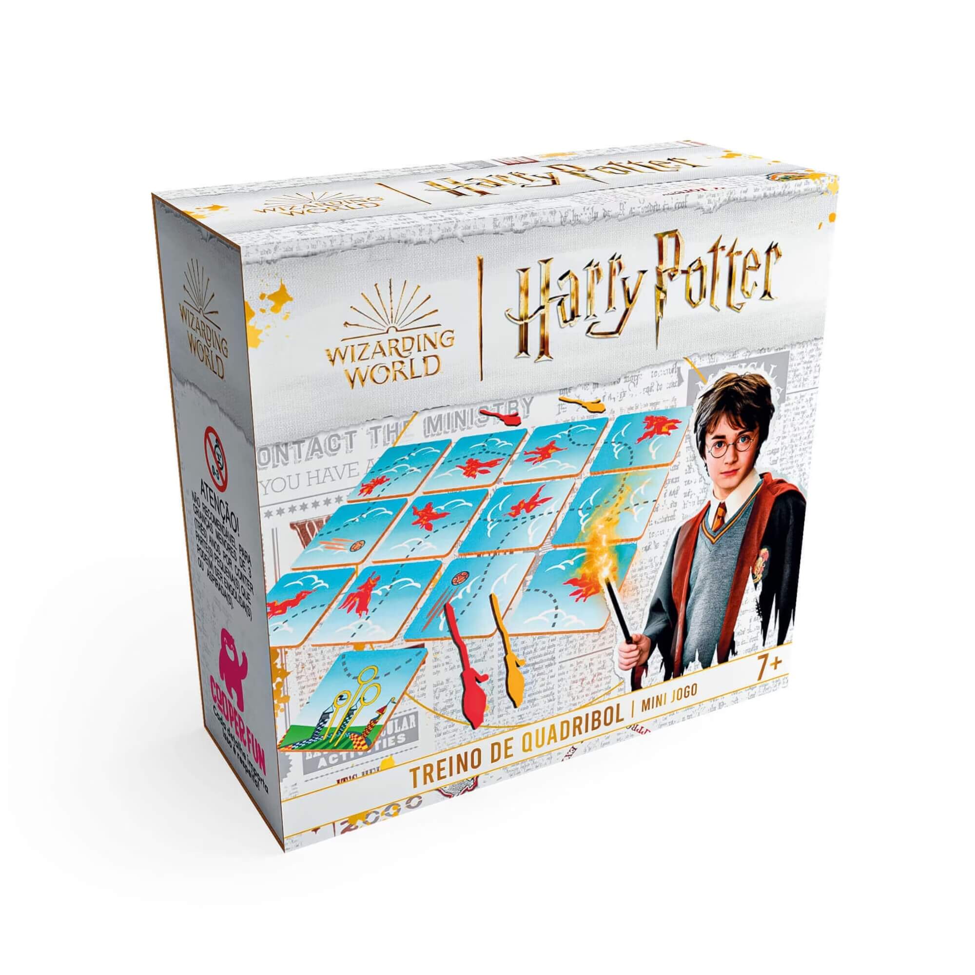 COMP Kit 3 Jogos de Mesa Portáteis 7+ Anos – Harry Potter, Tomalle e Mímica Express