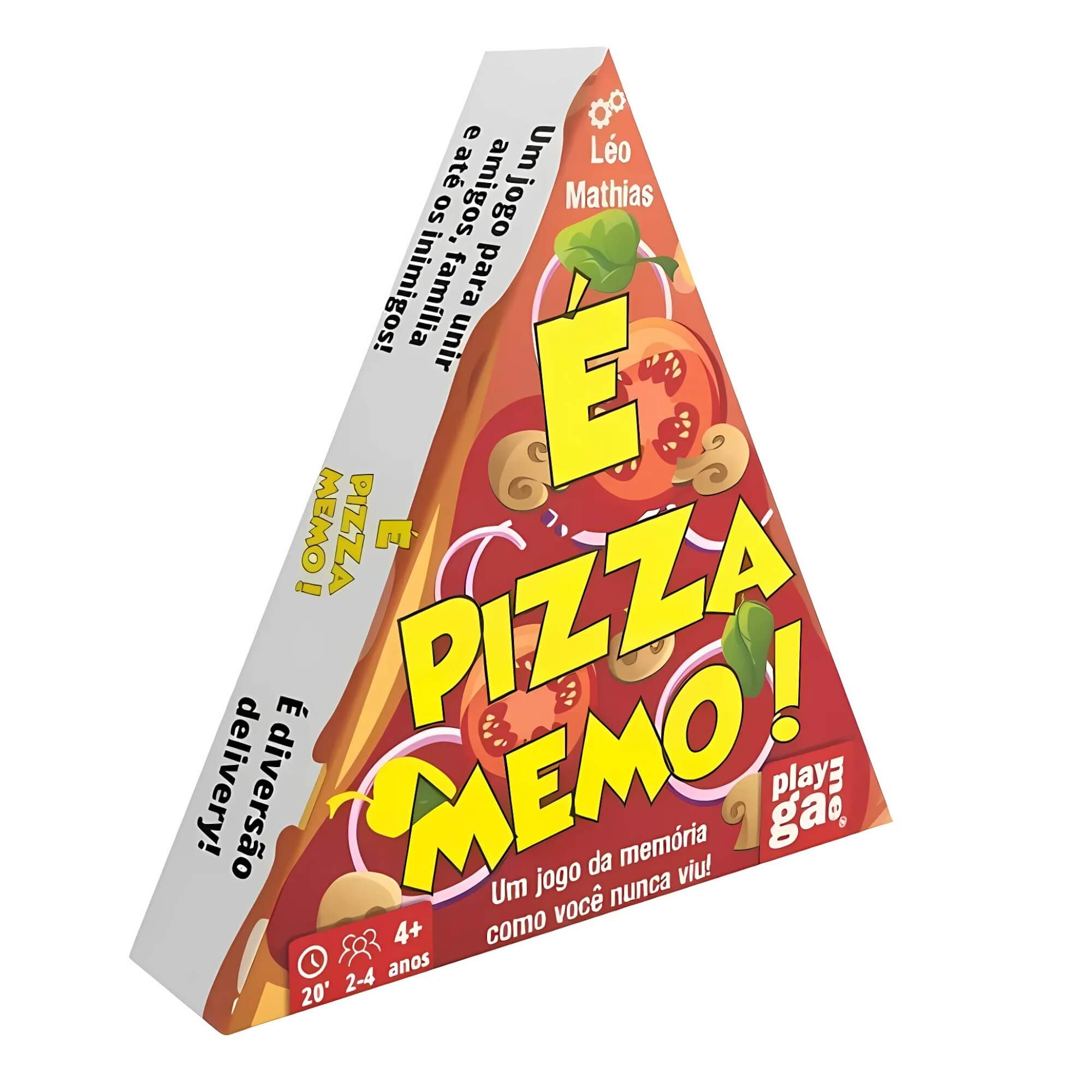 COMP Kit Jogos Infantis 4+ Anos: Jogo da Memória Pizza + Mini Jogo As Meninas Superpoderosas