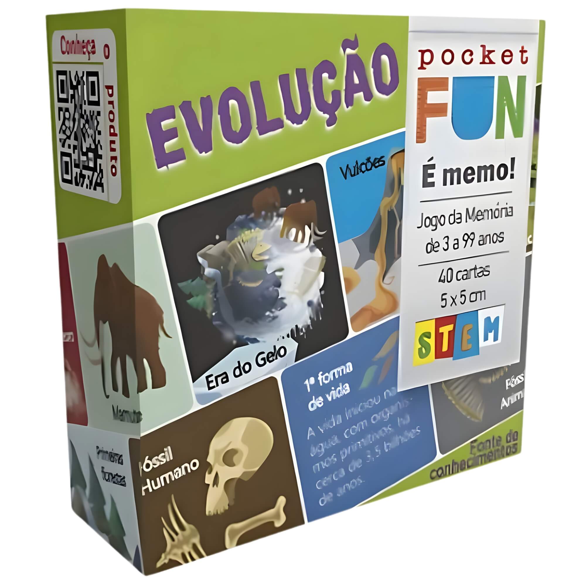 COMP Kit 5 Jogos Educativos 3+ Anos: Memória e Mímica de Temas Variados - Cooper Fun