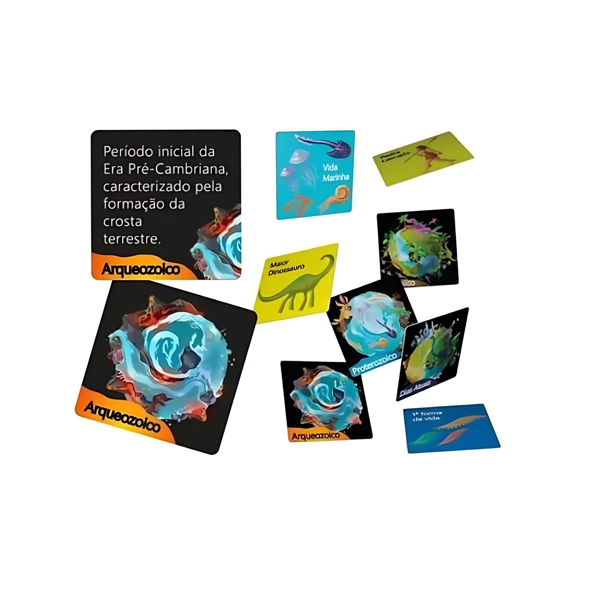 COMP Kit 5 Jogos Educativos 3+ Anos: Memória e Mímica de Temas Variados - Cooper Fun