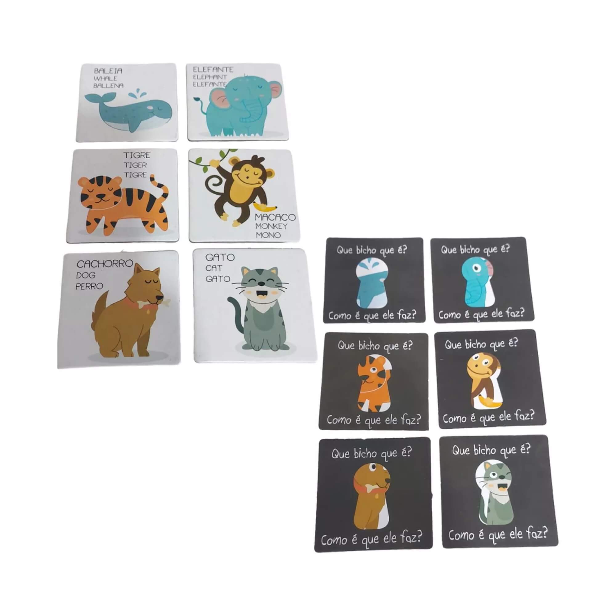 COMP Kit 6 Jogos Educativos 2+ Anos: Associação, Memória e Quebra-Cabeça Infantil - Cooper Fun