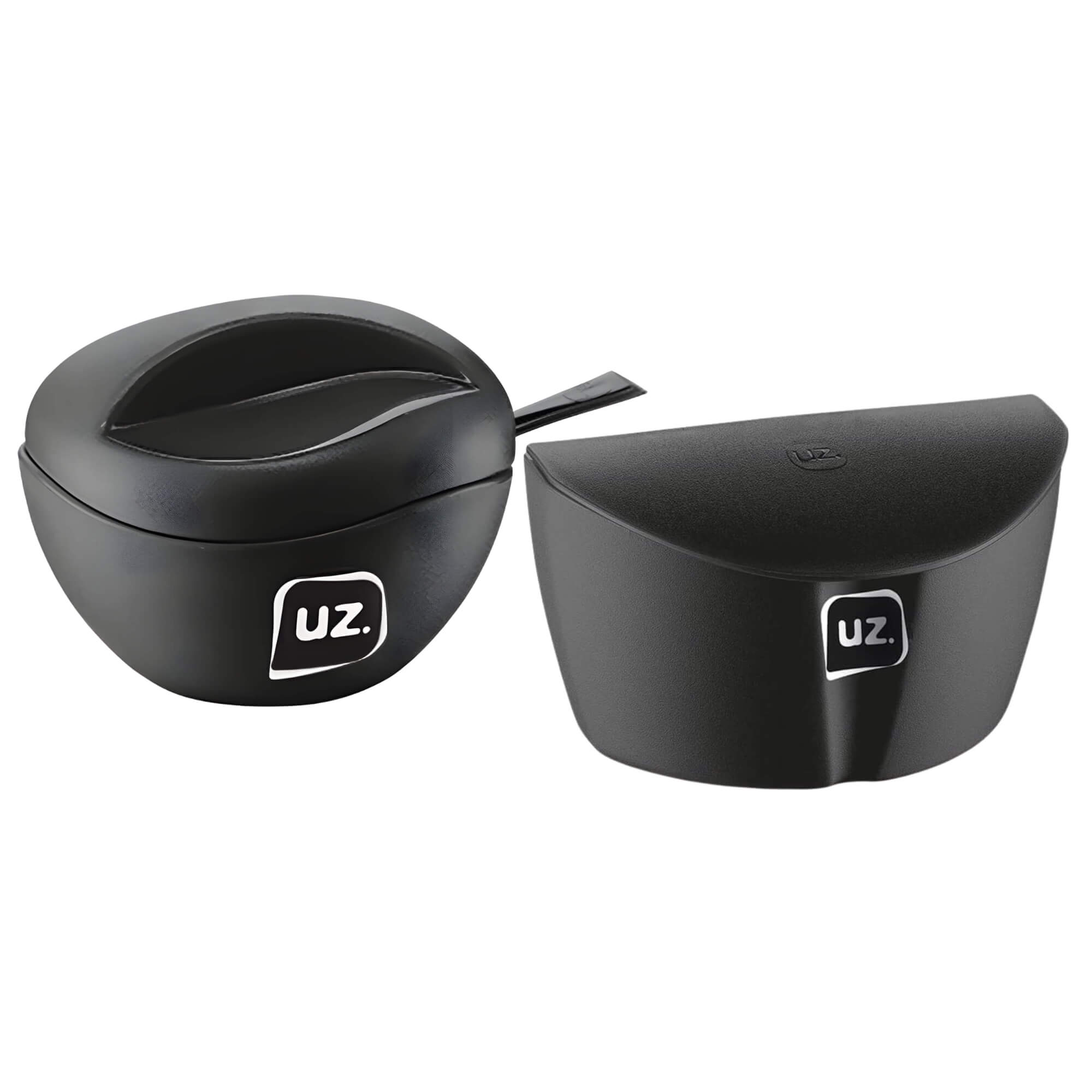 COMP Kit UZ Gold Preto - Açucareiro e Saleiro 500ml em PP BPA Free