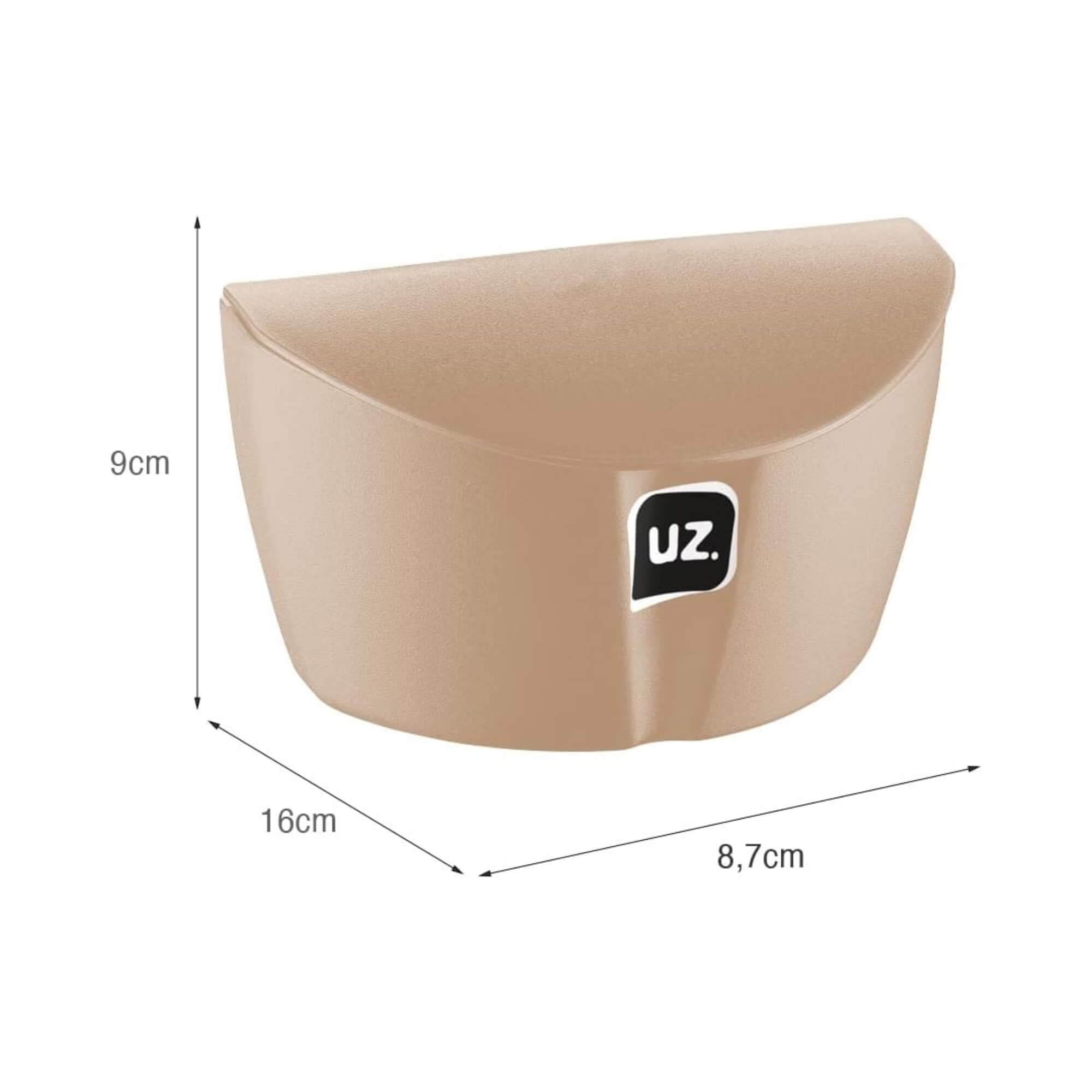 COMP Kit UZ Gold Capuccino - Açucareiro e Saleiro 500ml em PP BPA Free