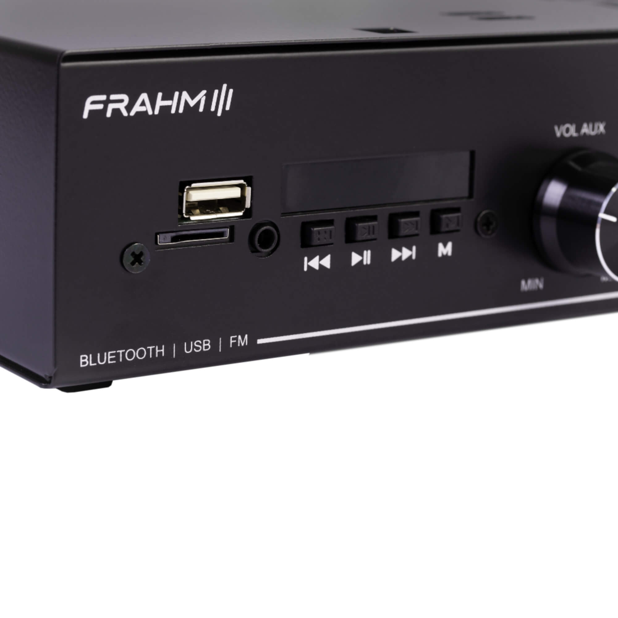 COMP Som Ambiente FRAHM 06 Caixas HS5 Branca + Amplificador 2700 Bluetooth  - FRAHM