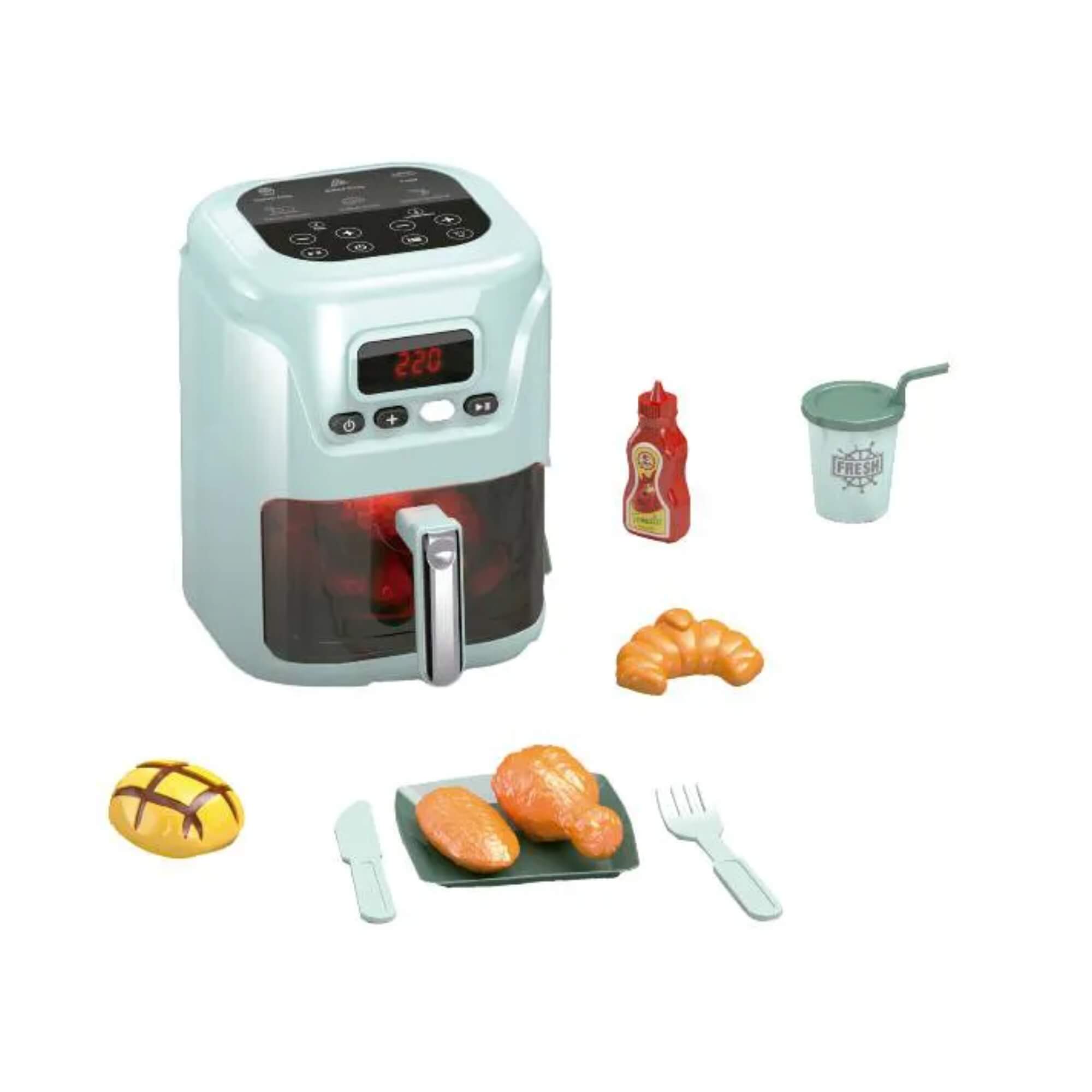 VAR Brinquedo Mini Cozinha Fenix - Linha Eletrodomésticos Infantis Interativos (Escolha o Modelo) Modelo:Airfryer