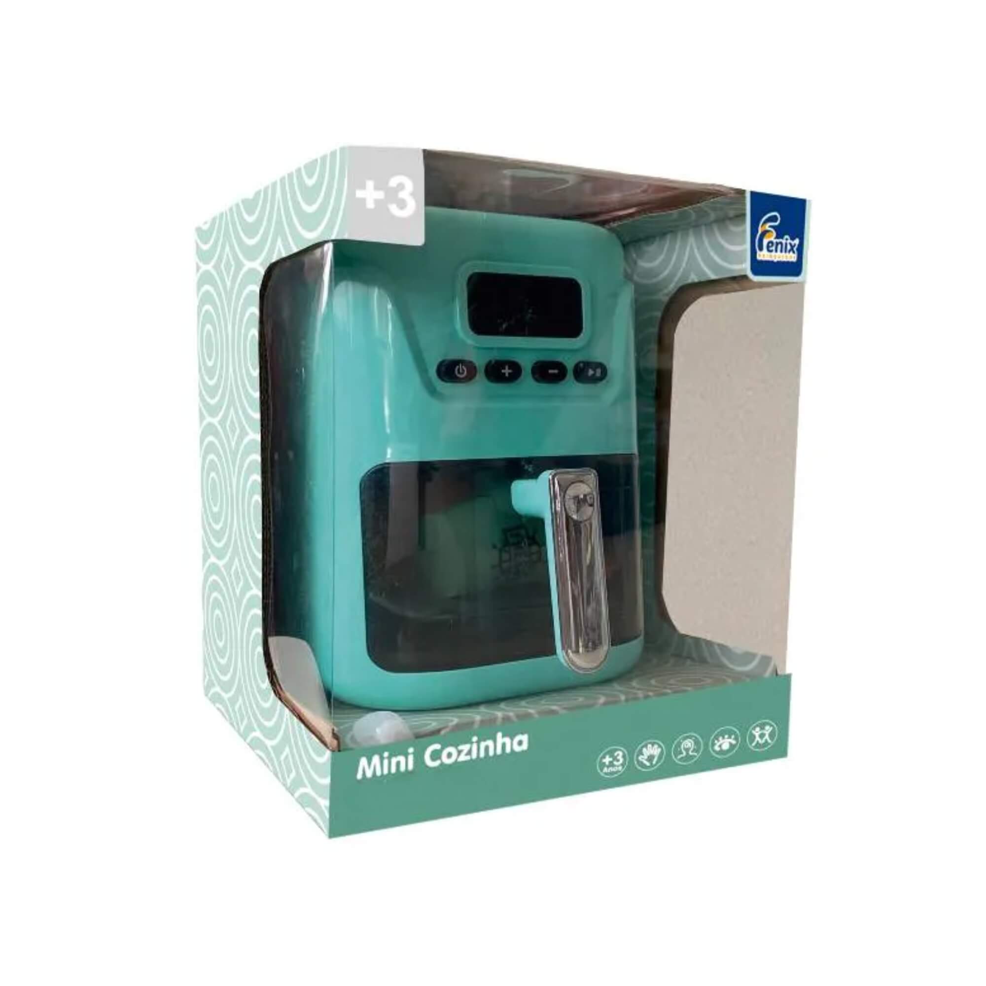 VAR Brinquedo Mini Cozinha Fenix - Linha Eletrodomésticos Infantis Interativos (Escolha o Modelo) Modelo:Airfryer