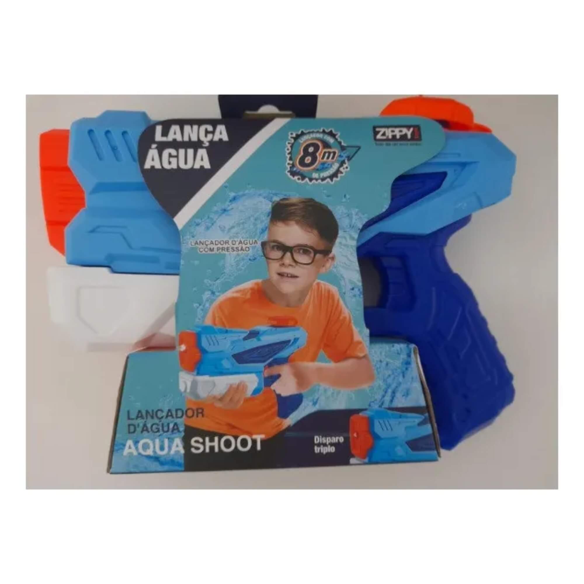 Brinquedo Infantil Lançador D'Água Aqua Shoot 23cm Zippy Toys - 9177
