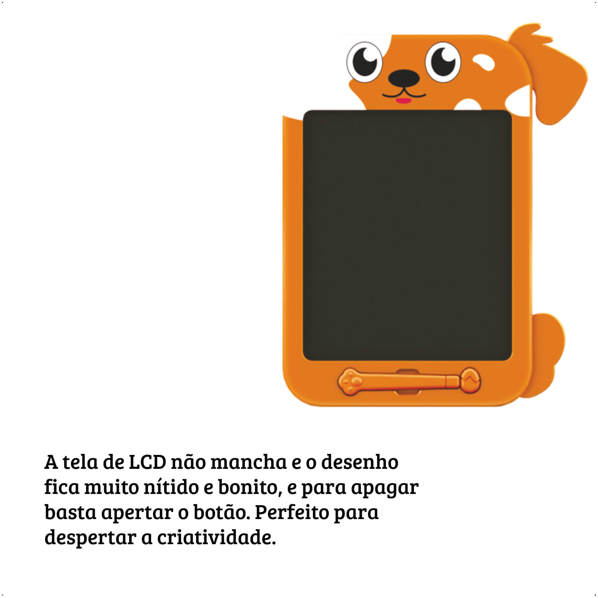 VAR Lousinha Mágica com Caneta Fenix LCD 10,5” Polegadas Fenix (Escolha o Modelo) Modelo:Cachorro