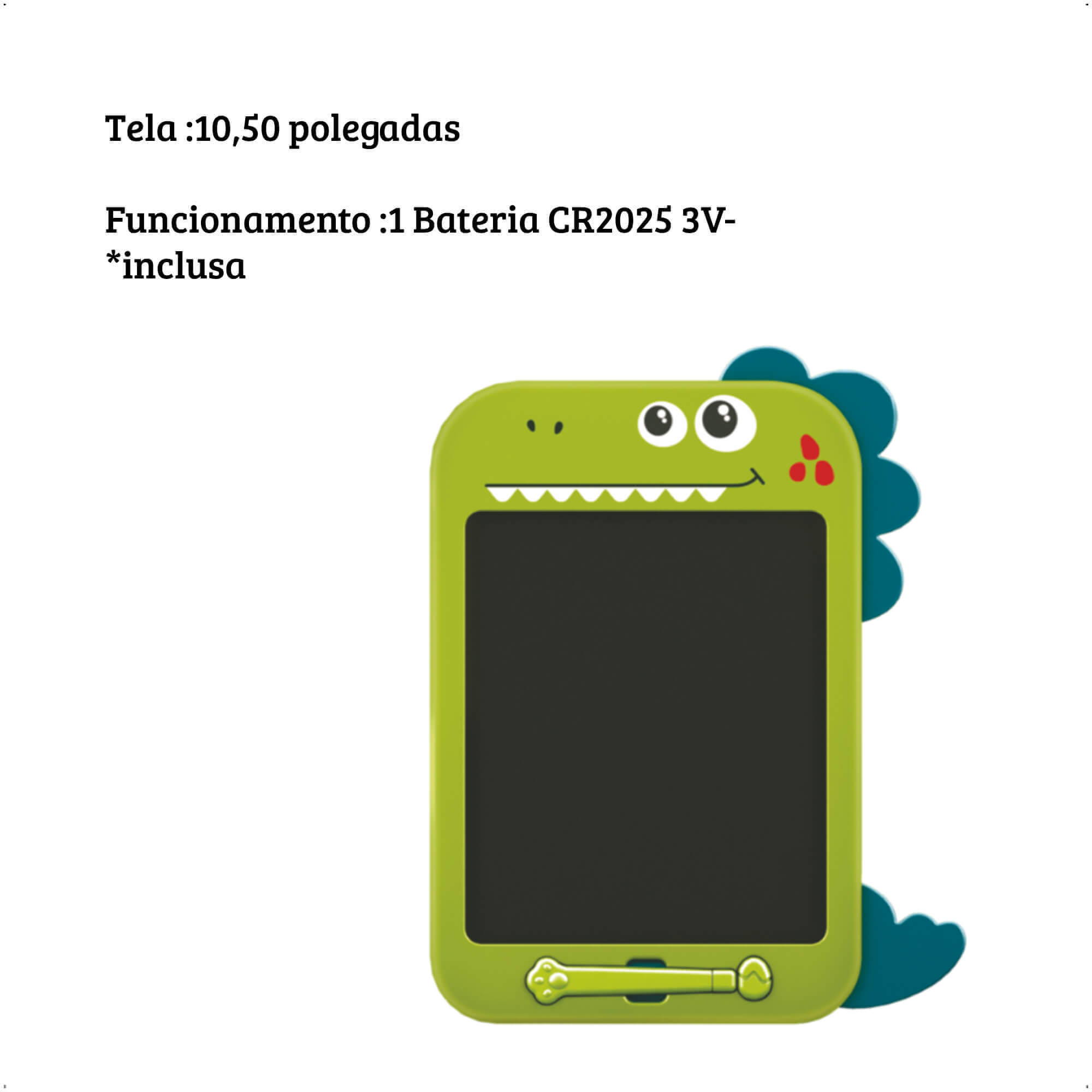 VAR Lousinha Mágica com Caneta Fenix LCD 10,5” Polegadas Fenix (Escolha o Modelo) Modelo:Dino