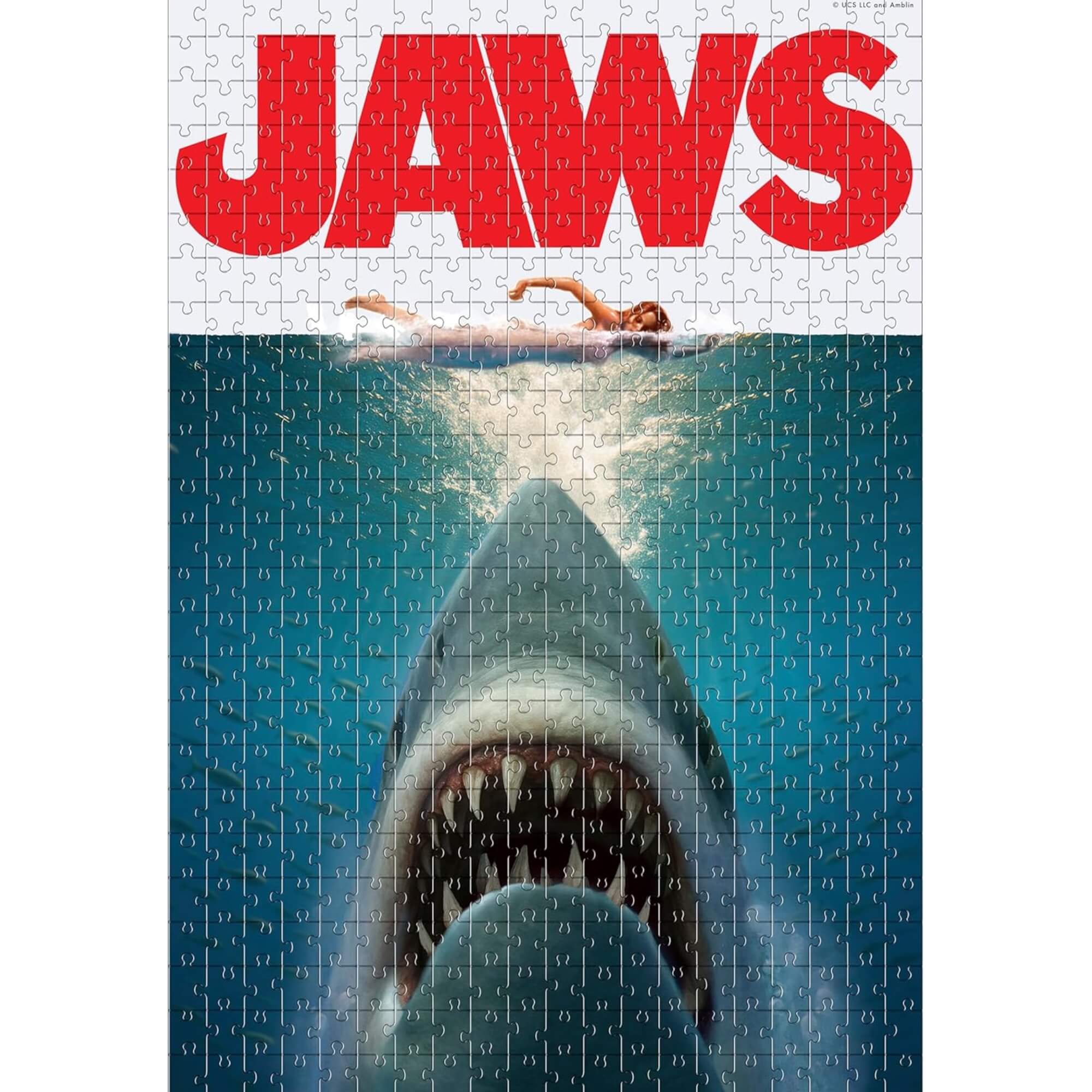 Quebra-Cabeça Jaws Tubarão 500 Peças Mimo Toys - 3030