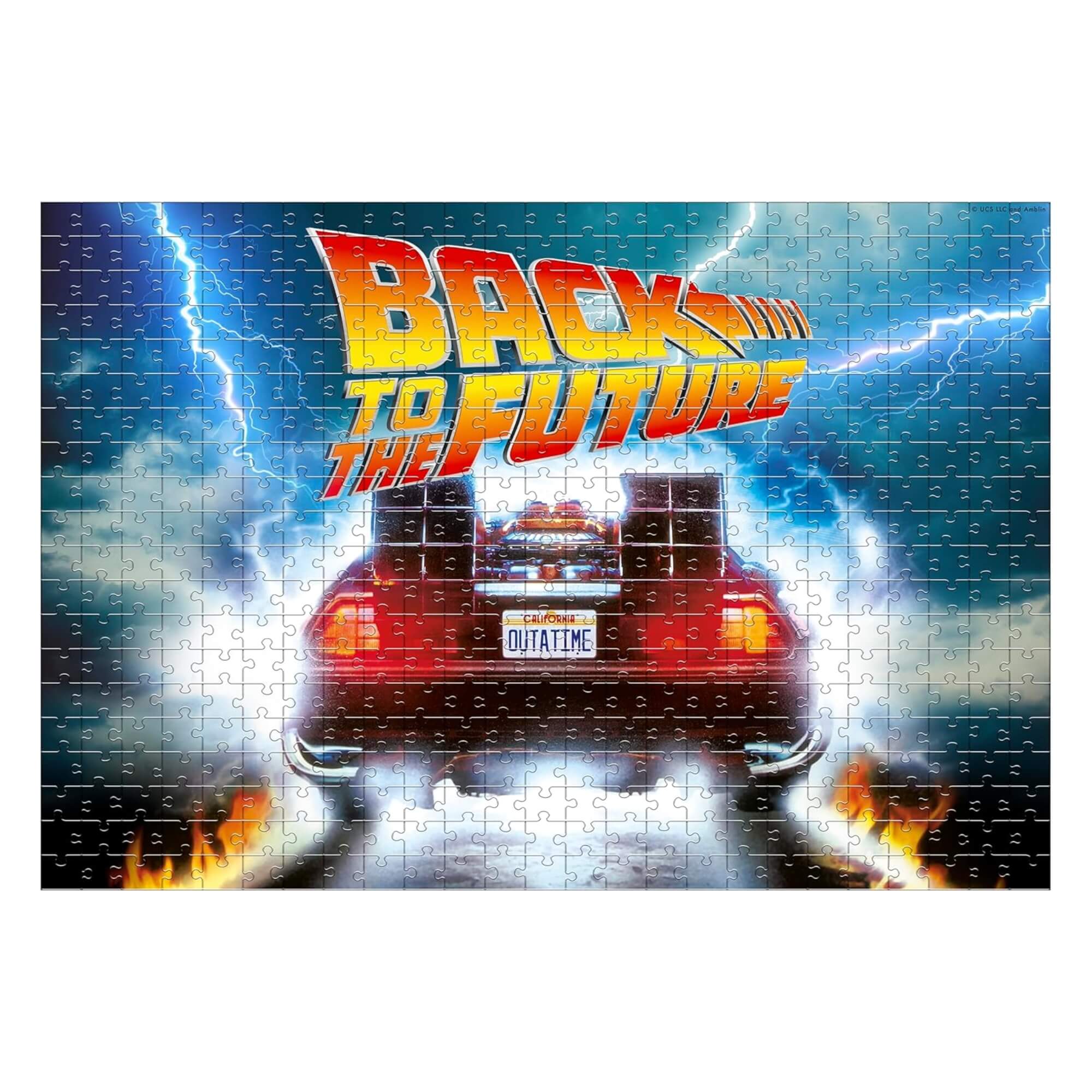 Quebra-Cabeça Back to the Future - De volta para o Futuro 500 Peças Mimo Toys - 3033