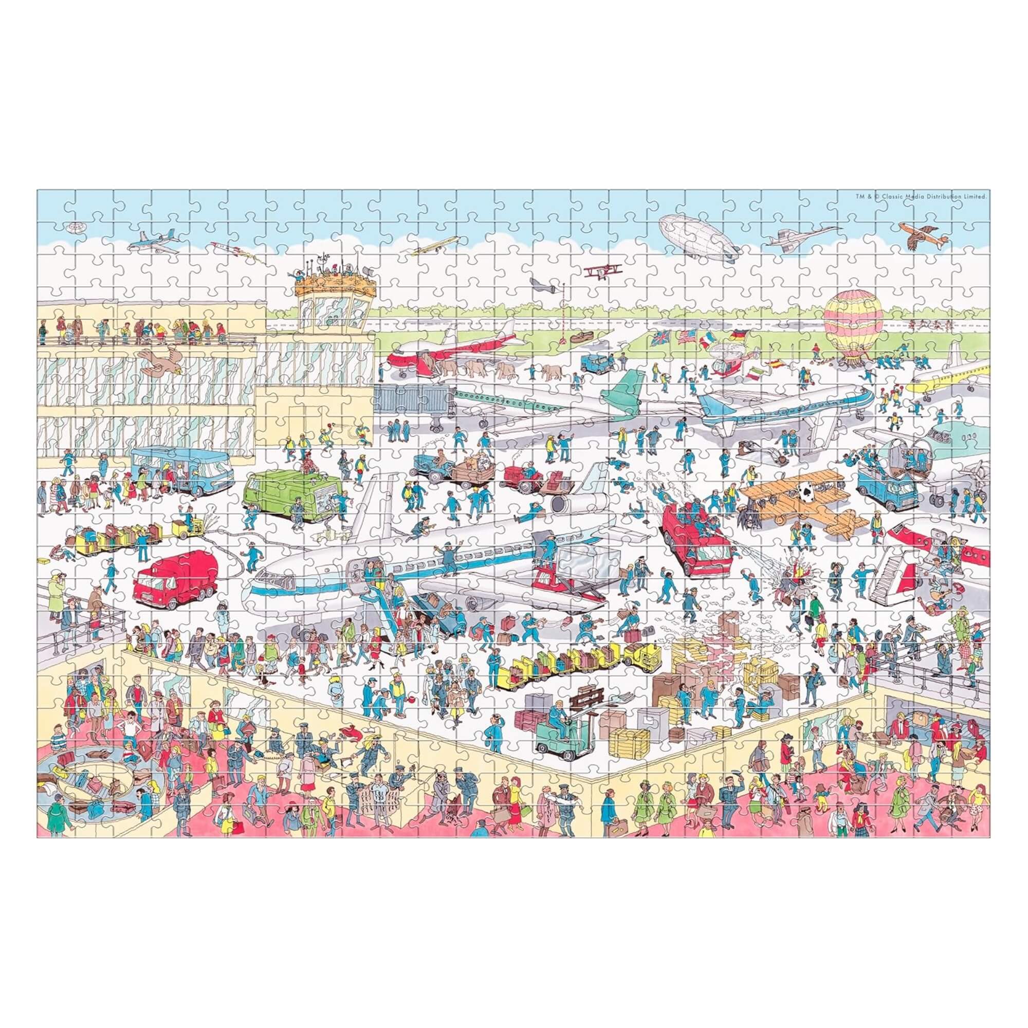 Quebra-Cabeça Onde Está Wally? 500 peças Mimo Toys - 3034