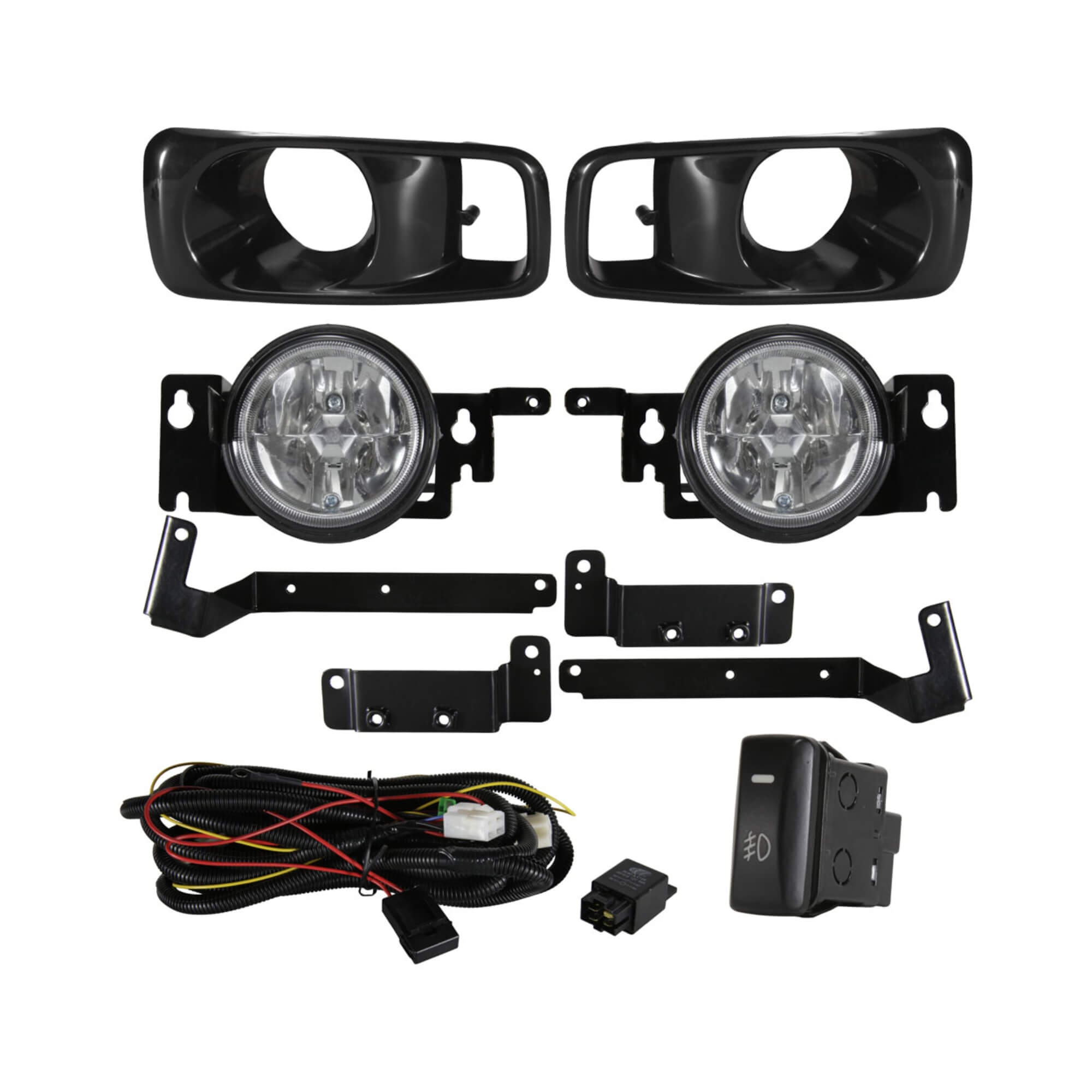 Kit Farol de milha Civic 1999 a 2000 Botão Modelo Original Shocklight - SL-111910