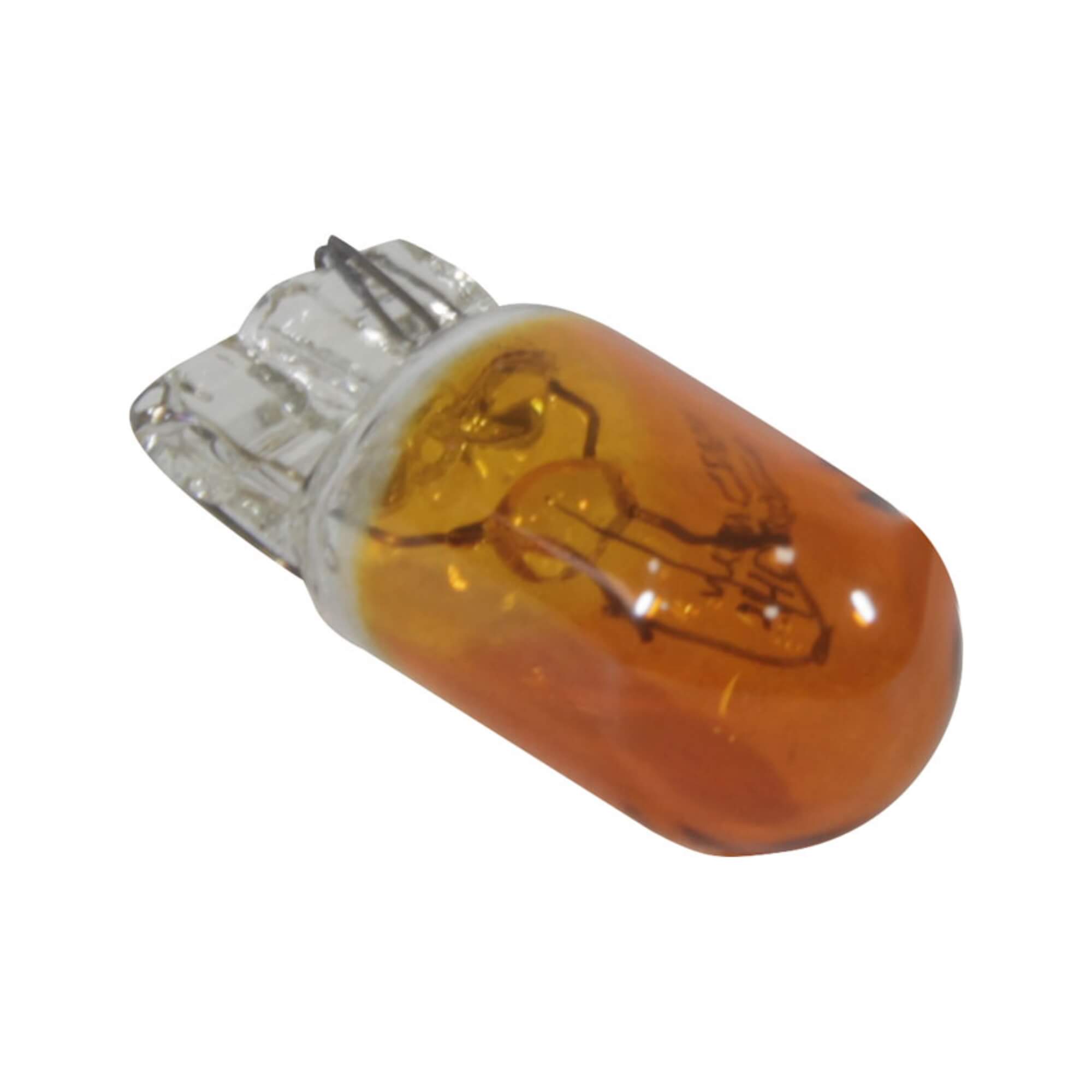 Lâmpada T10 12V W2,1 X 9,5D Pingão Ambar (Caixa com 10 unidades) Shocklight - SL-12T10AM