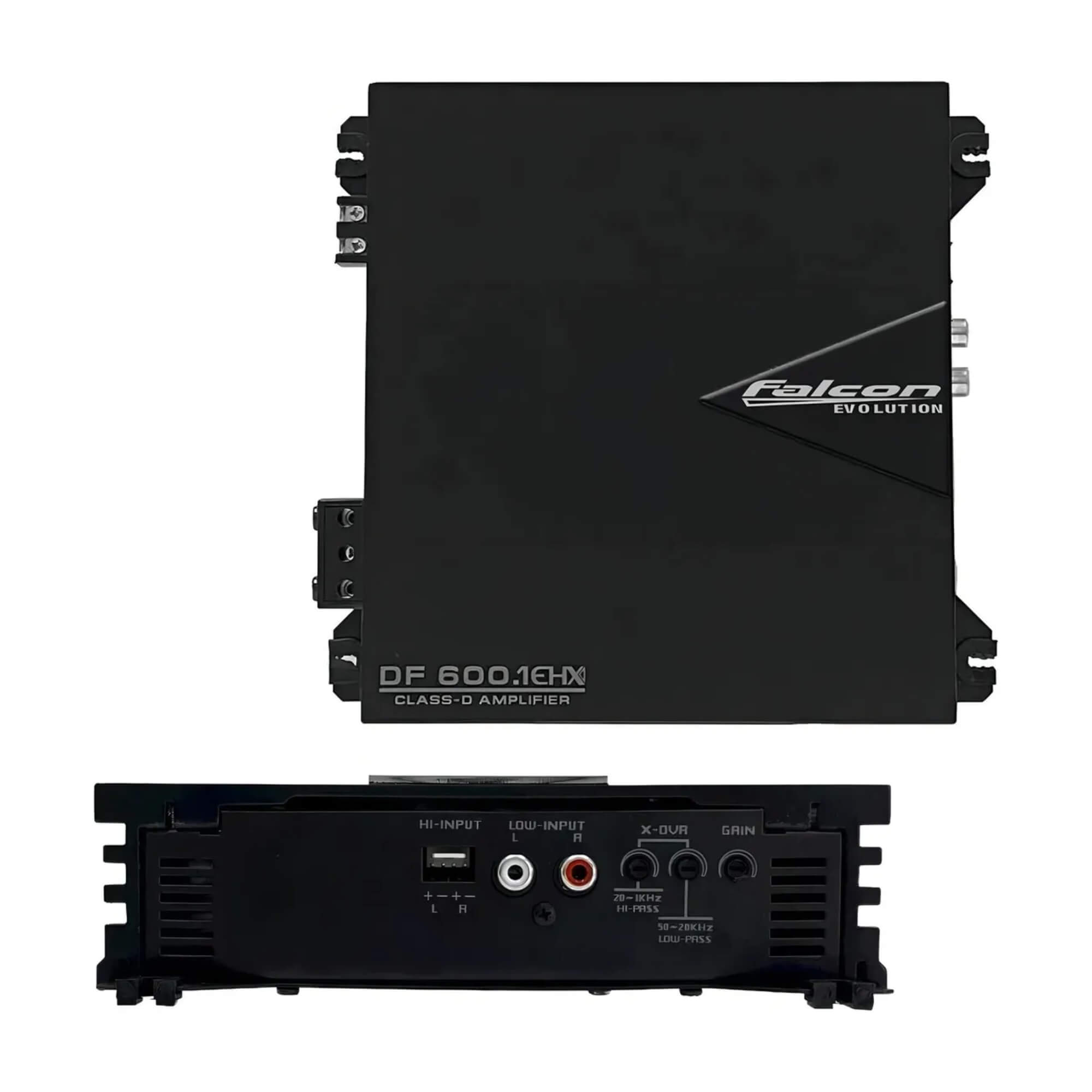 Módulo de Potência 1200W RMS 01 canal 2Ohms Hi/Low Input Falcon - DF12001EHX