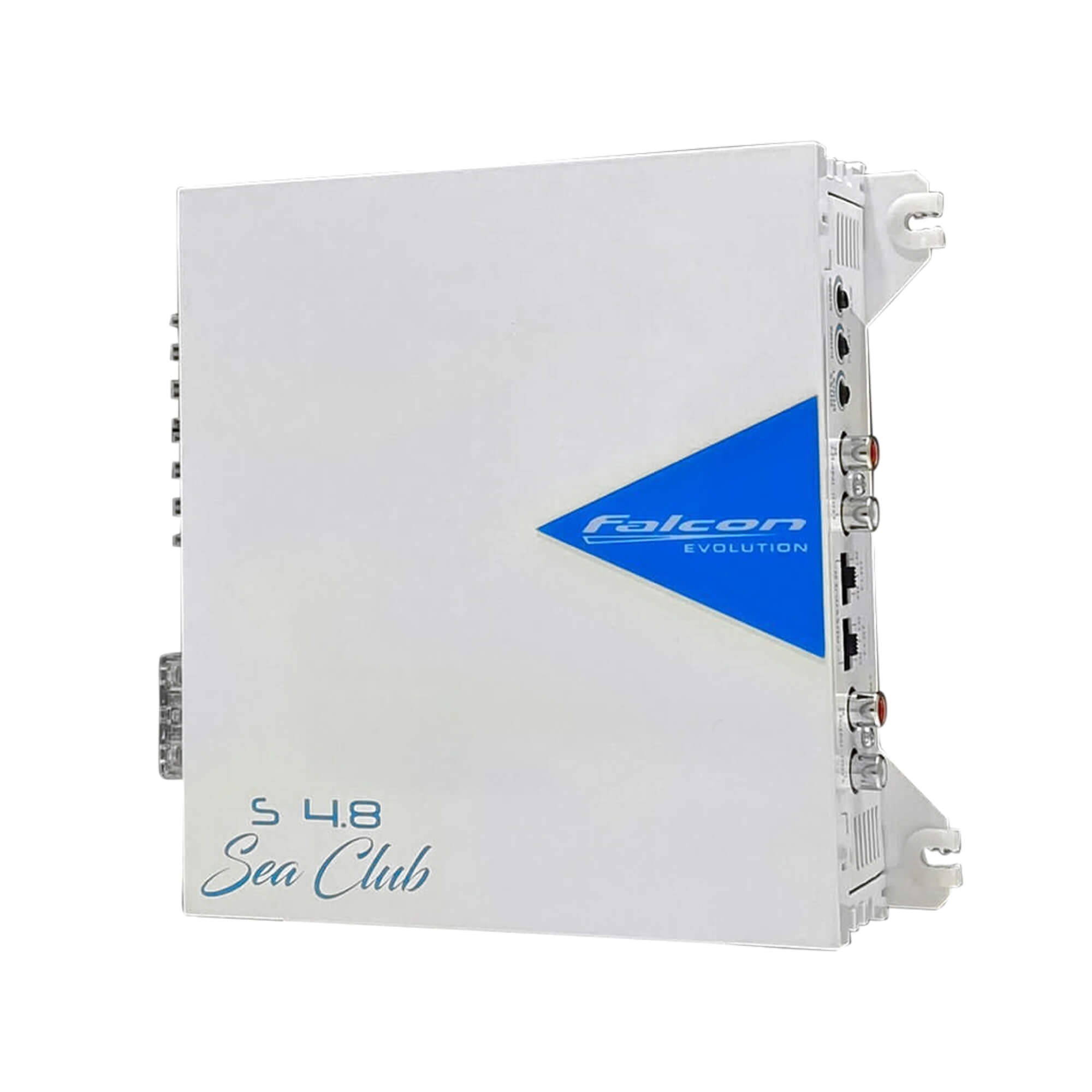 Módulo de Potência Marinizado Sea Club 4.8 800W Rms 4 canais cor Branco Falcon - S 4.8